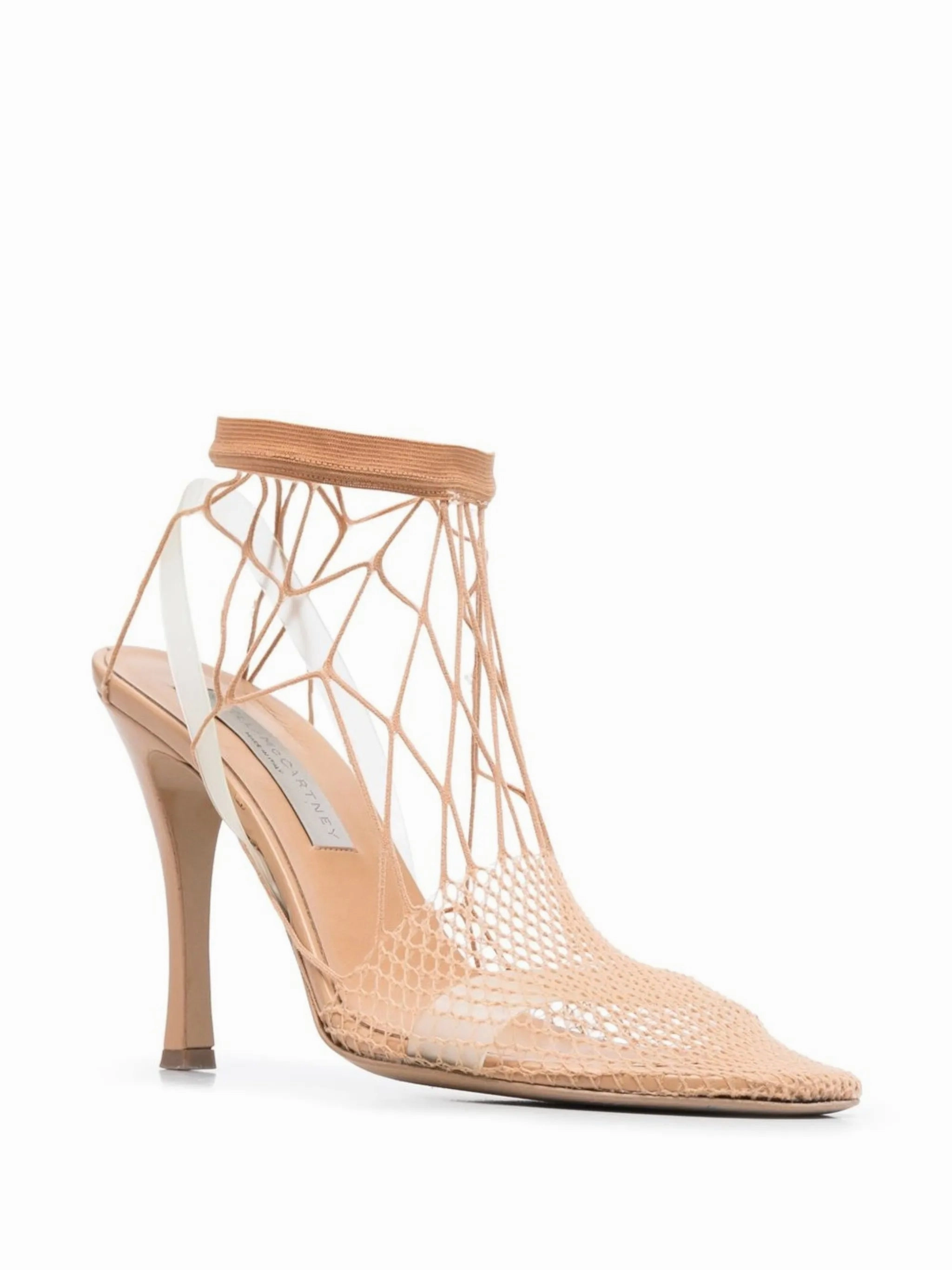 Sandals Halcyon Resort St Lucia 100mm fishnet sandals