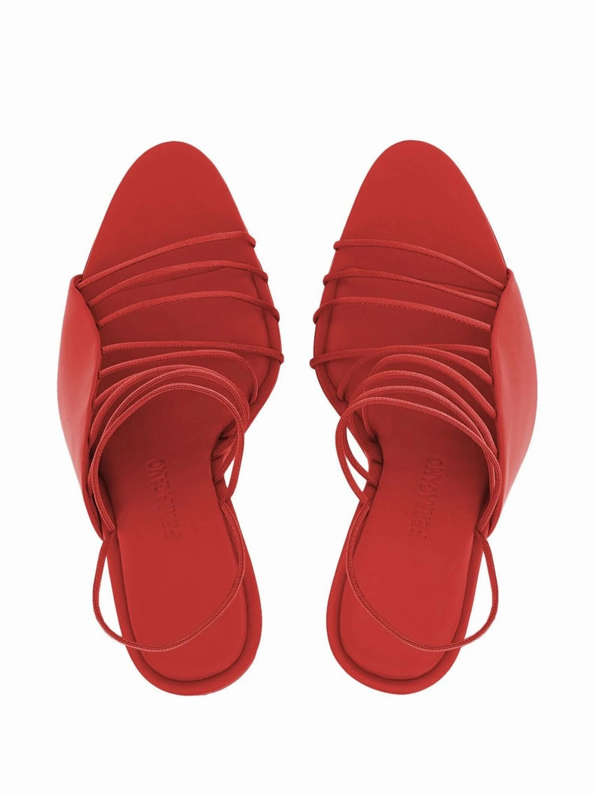 105mm Altaire lace-detail sandals Bare Paws Sandals