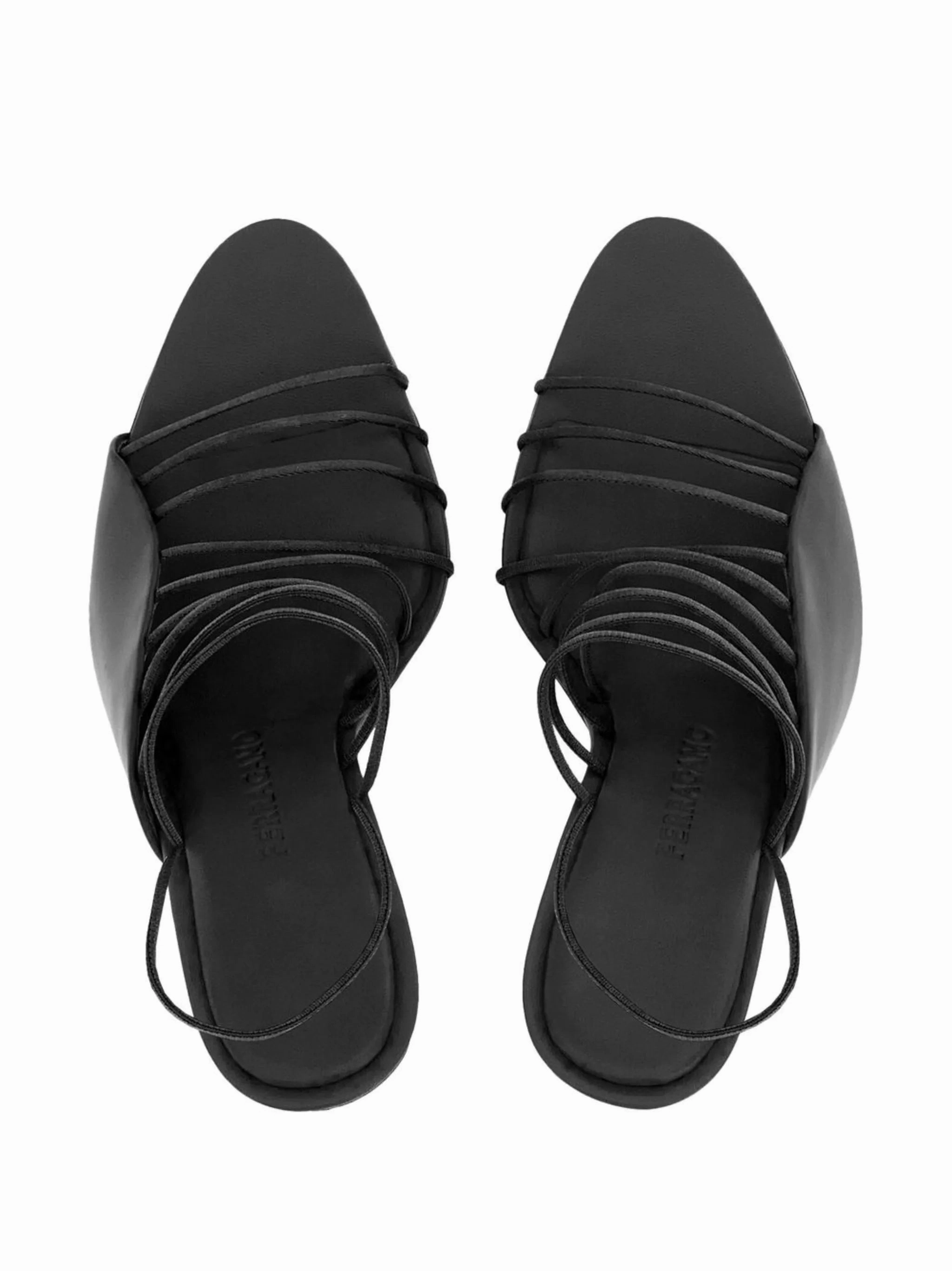 Ankle Strap Flat Sandals 105mm ultra-fine straps sandals