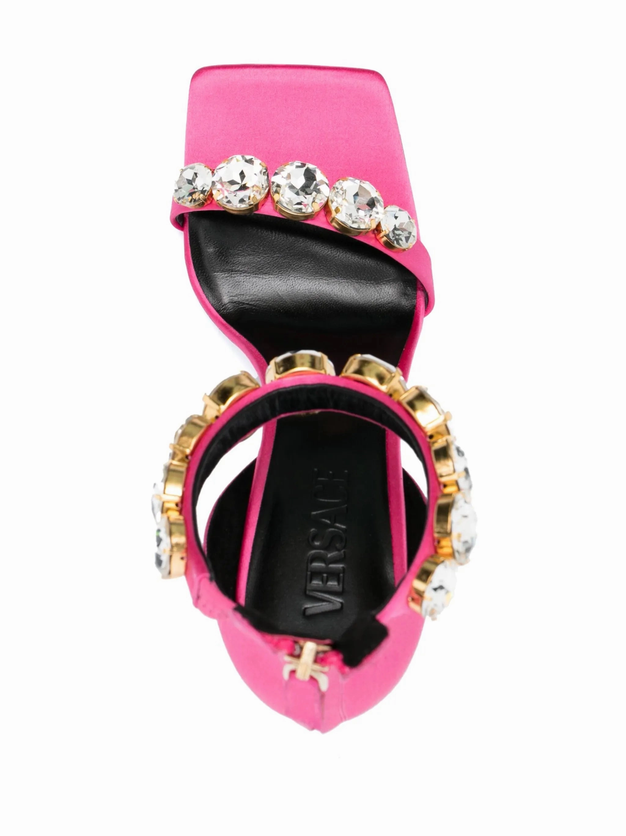 110mm crystal-embellished satin sandals Outwoods Sandals