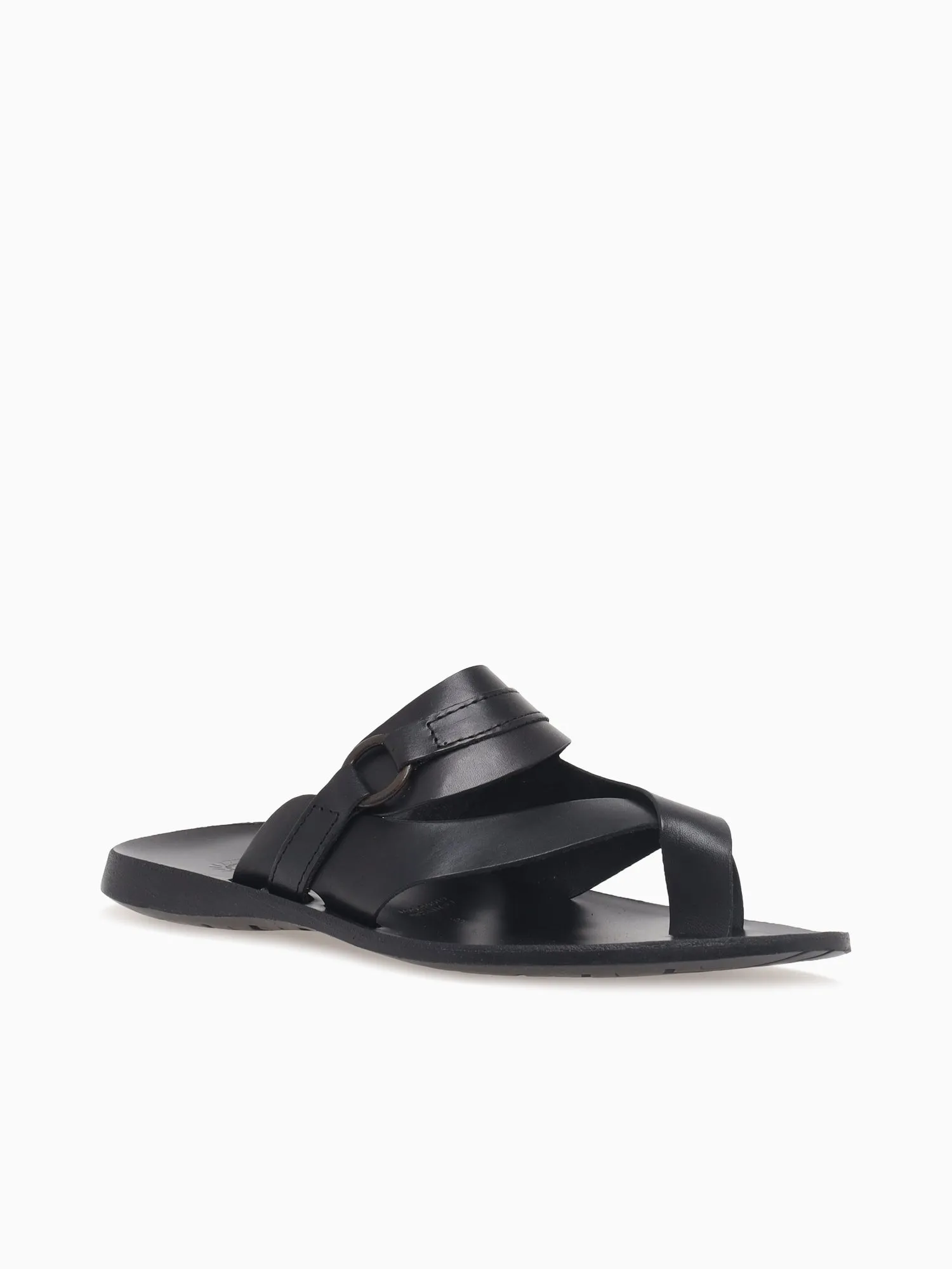 1172 Nero Sam Elderman Sandals