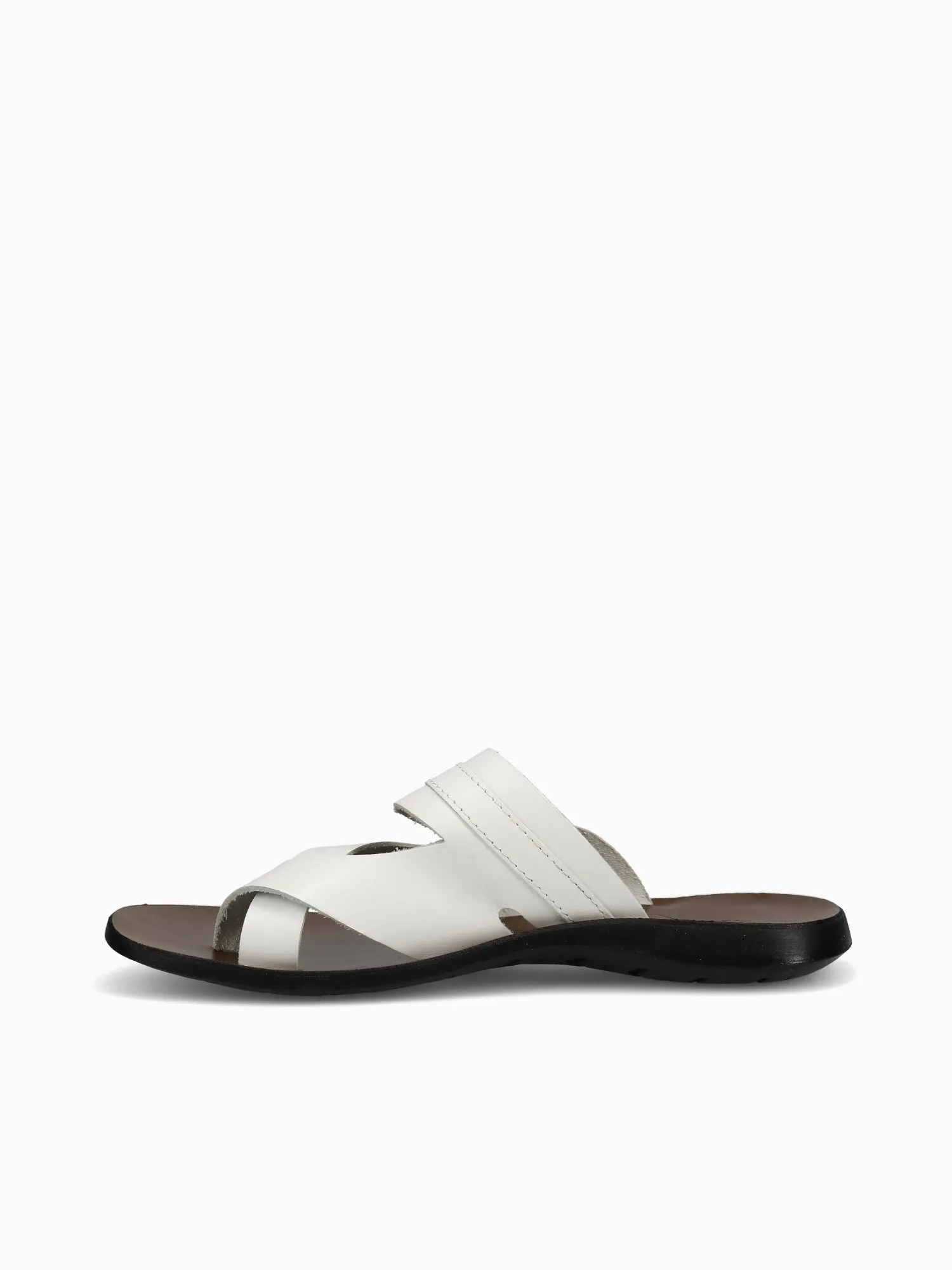 1172 Vacchetta Bianco Thong Sandals Heels