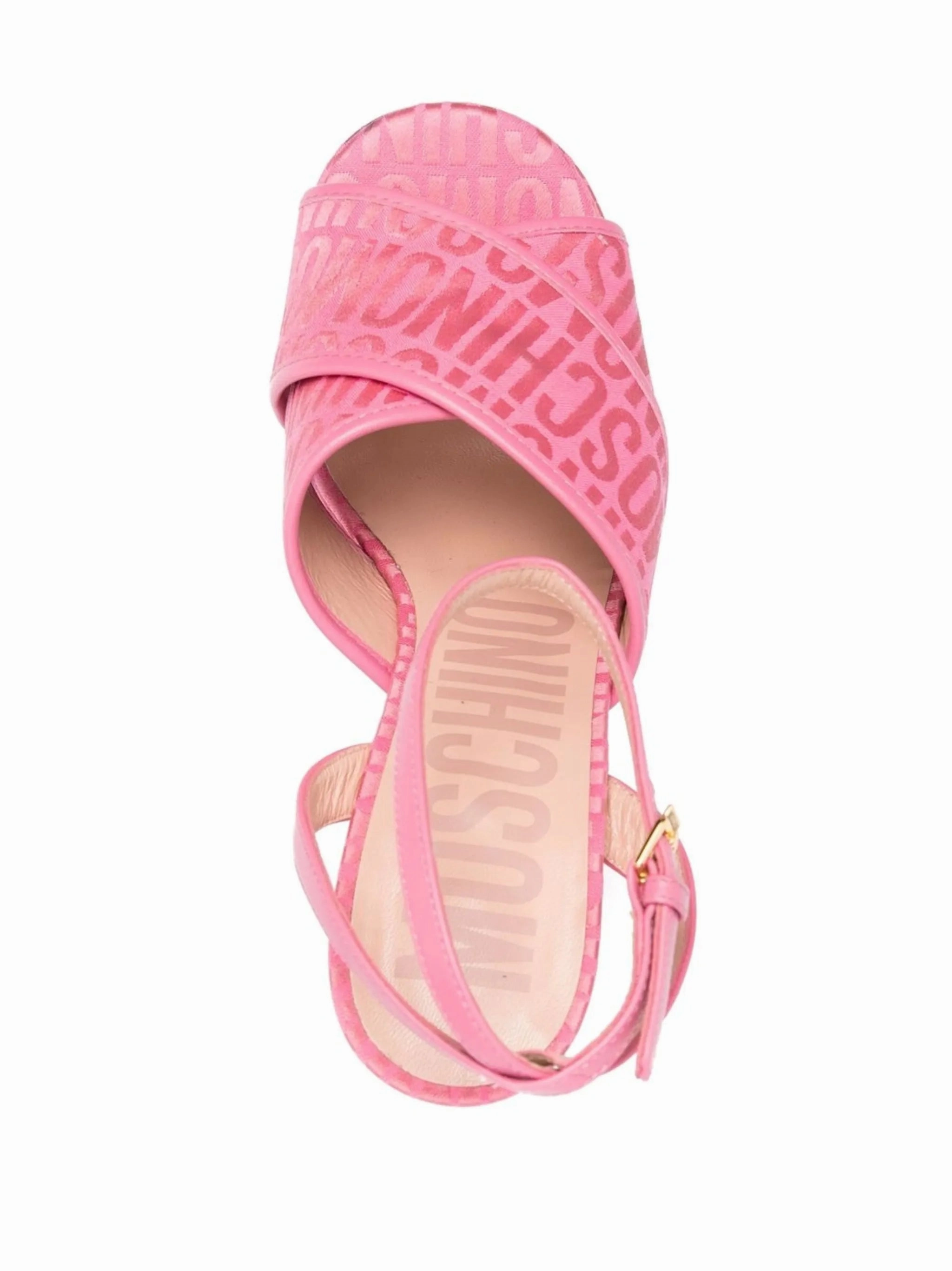 145mm logo-print platform sandals Hotel Sandals Royal Caribbean