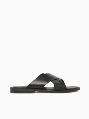Sandals Cover Bunions 1730 Nero Vacchetta Nappa