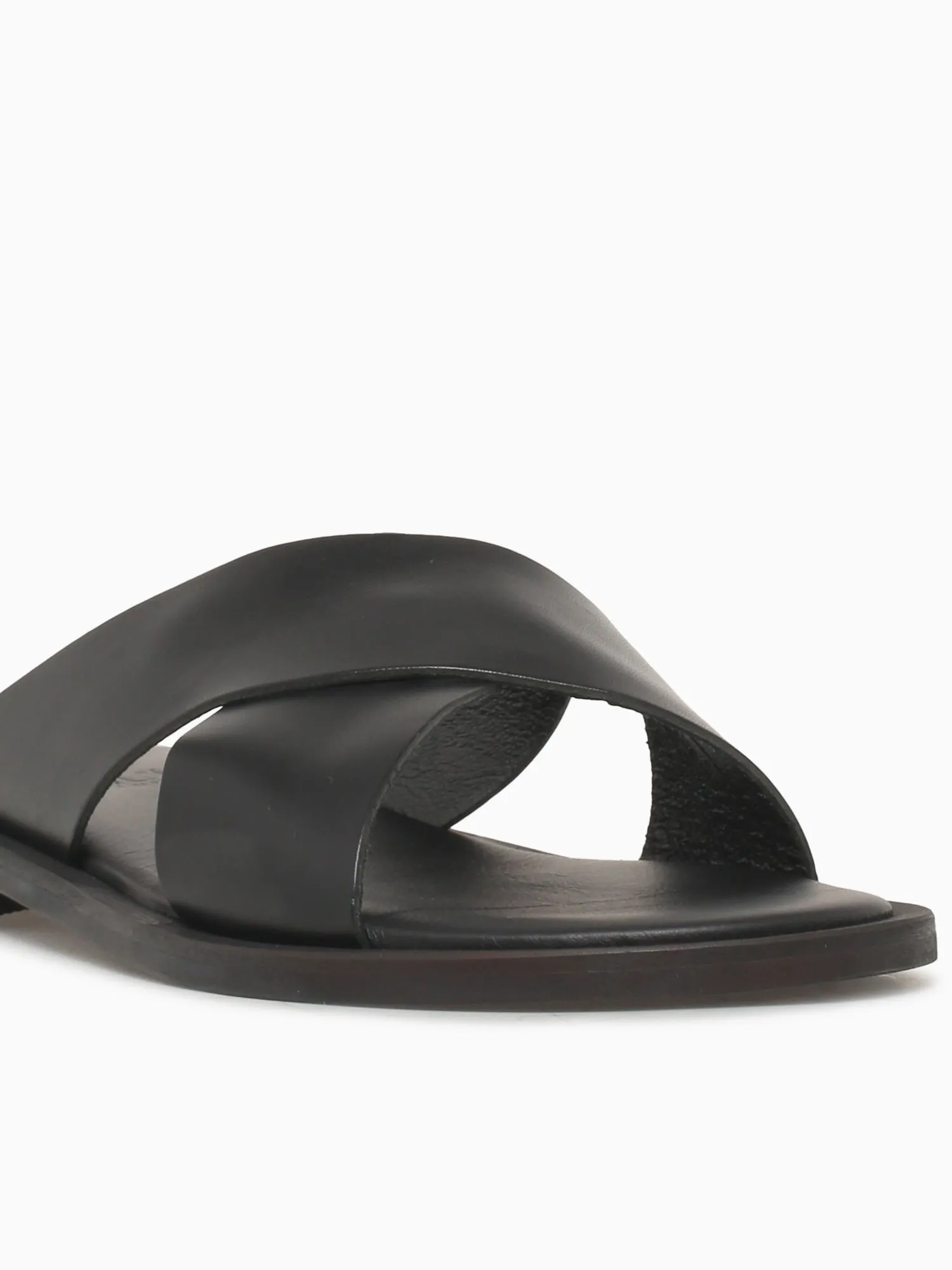 1730 Nero Vacchetta Nappa Sandals Puerto Rico