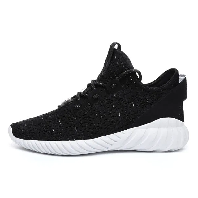 2018 Sneakers Breath Jogging for men sports running Shoes Fly Weave Mens Trainers Walking Sport Gym Shoes Men Zapatillas Hombre Best Shoes For Weightlifting And Running