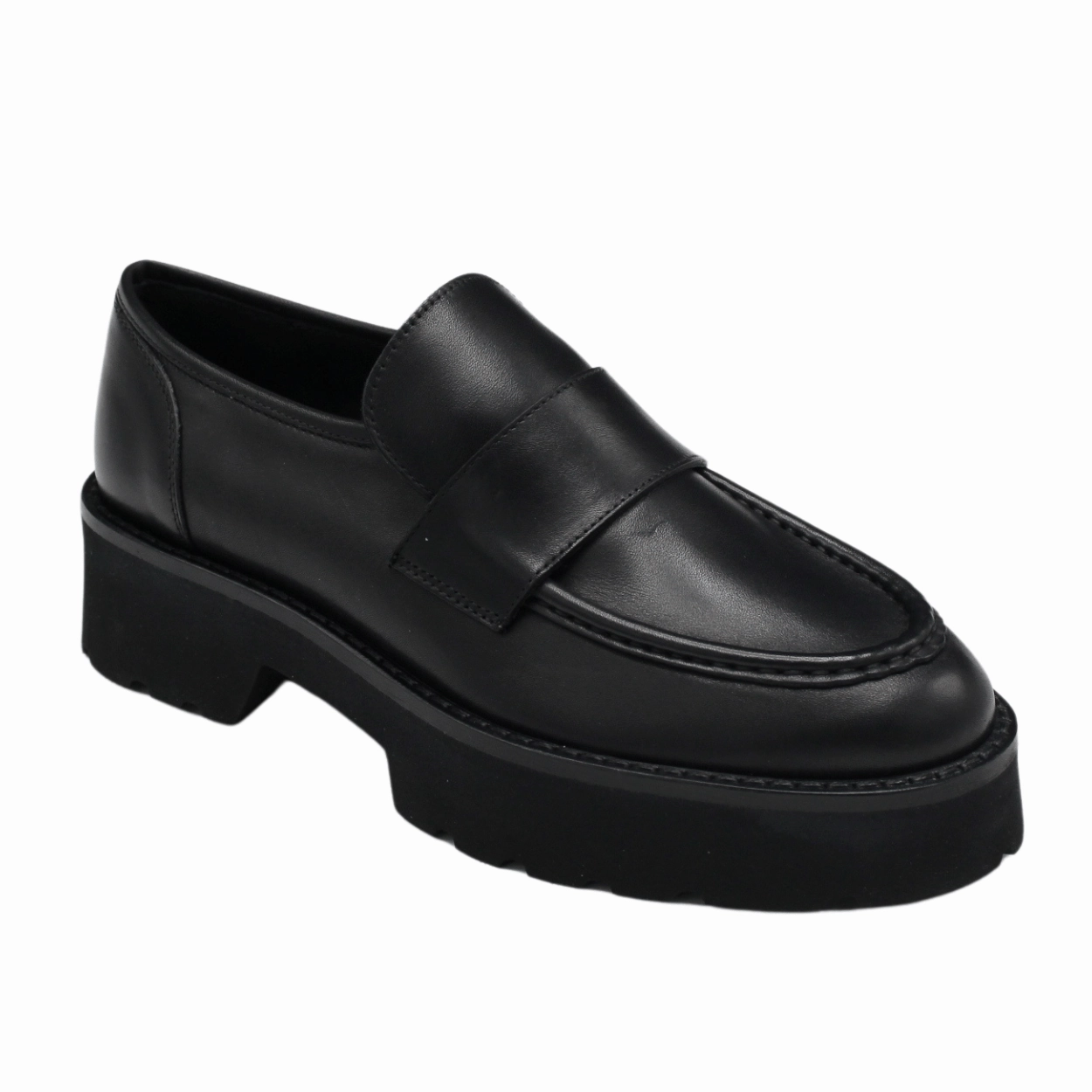 4114 Leather Loafer Oxfords Shoes