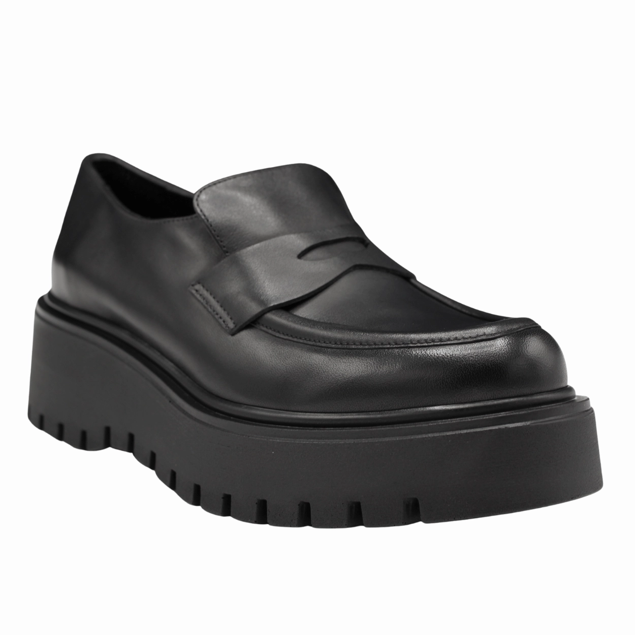 4405-1 Platform Loafer Oxford Shoes And Jeans