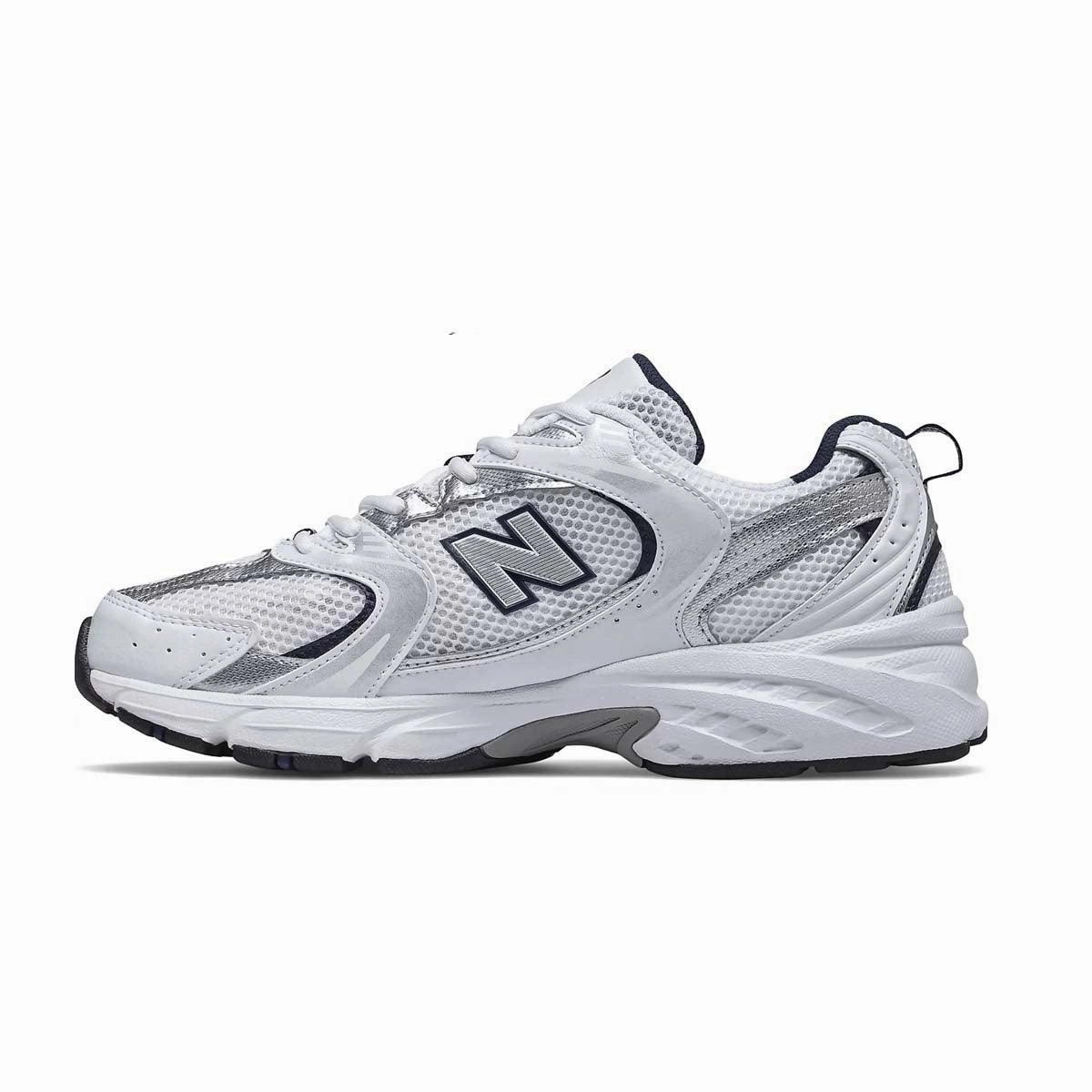 Pink New Balance Men 530 'White Natural Indigo'