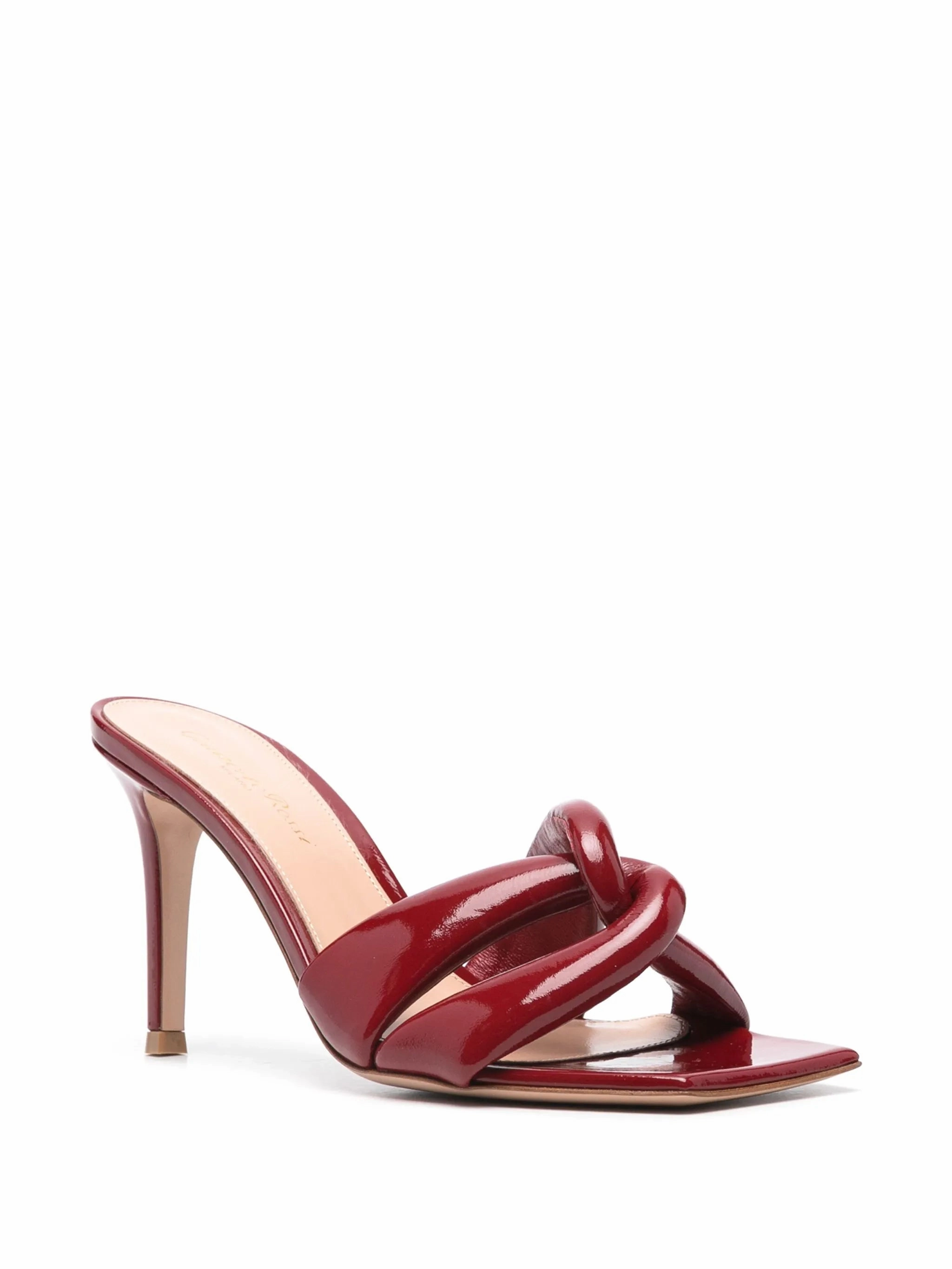 Flat Red Sandals 85mm Amour sandals