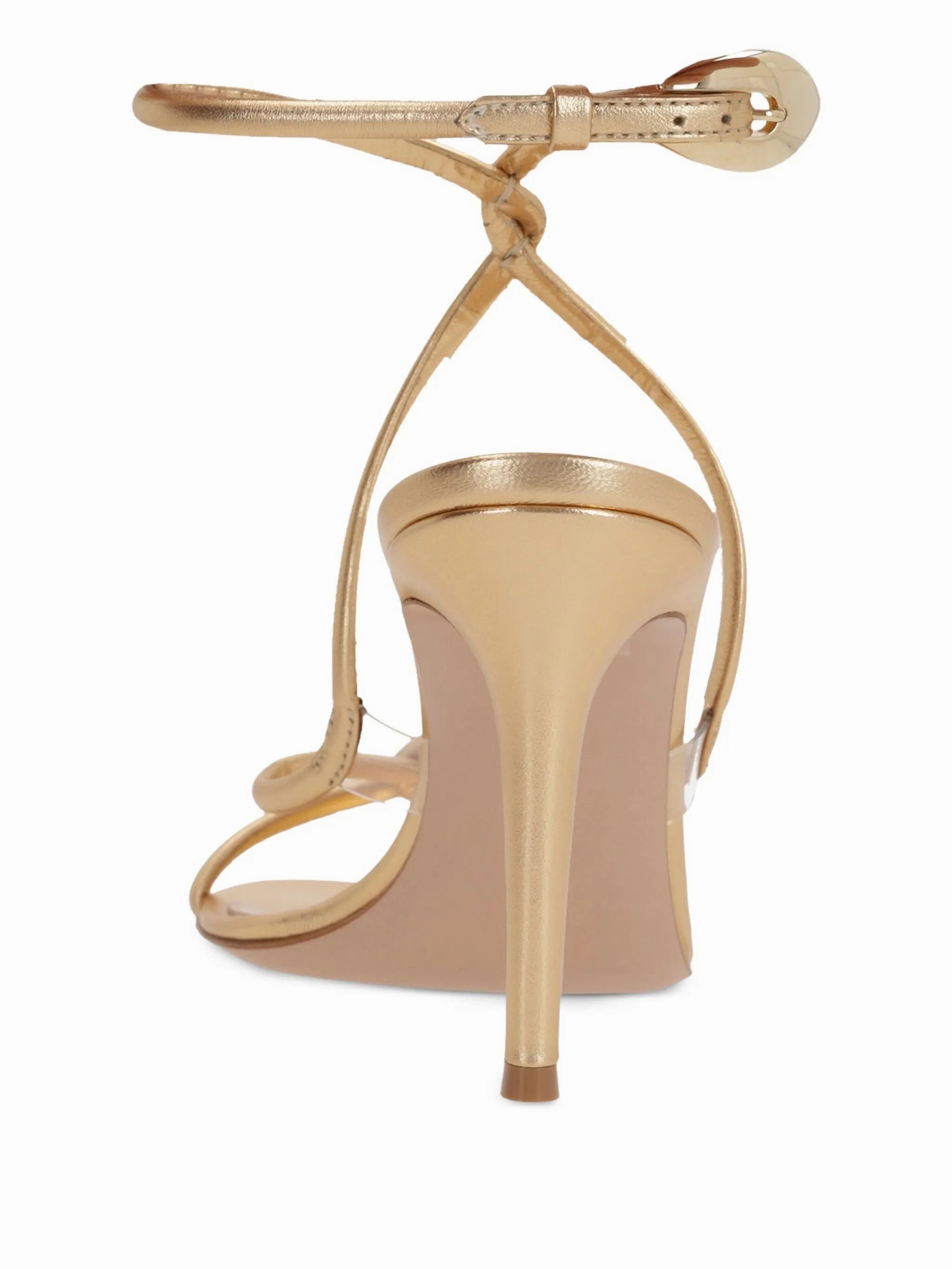 Comfortable Kitten Heel Sandals 85mm Black Mamba sandals