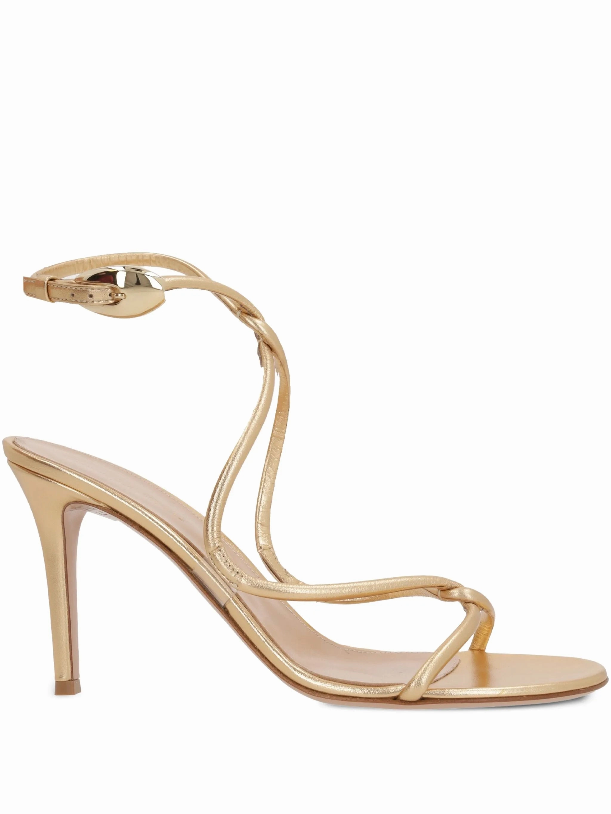 Barbados Resort 85mm Black Mamba sandals