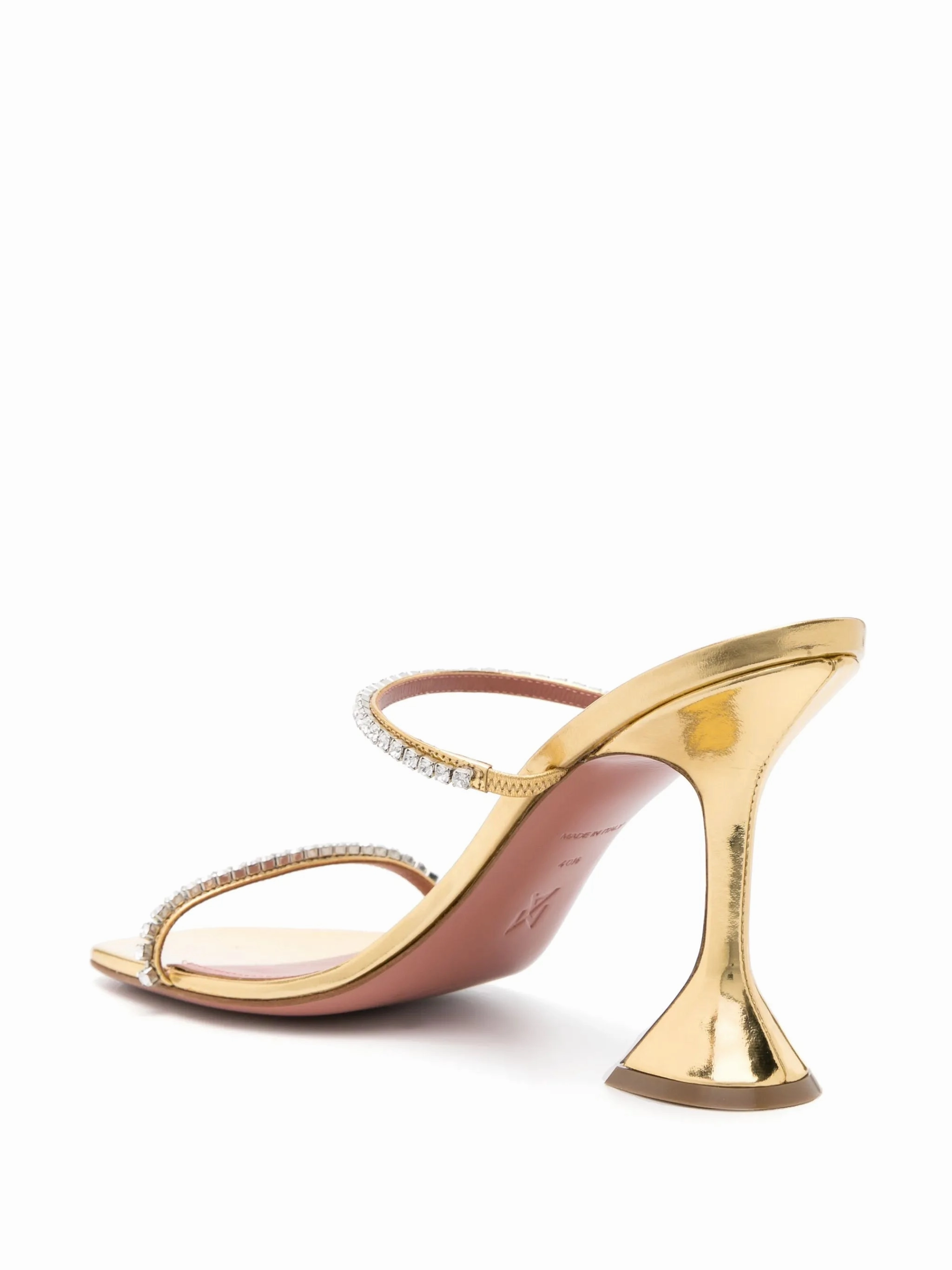 Sandals With High Heels 95mm Gilda Mirror sandals