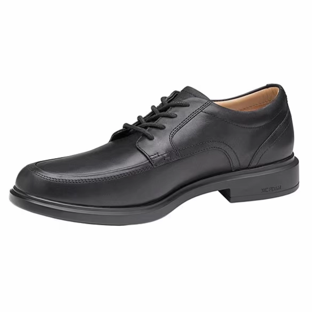 Johnston & Murphy Stanton 2.0 Black Full Grain Lace-Up Shoe (Men's) Glacier Oxfords