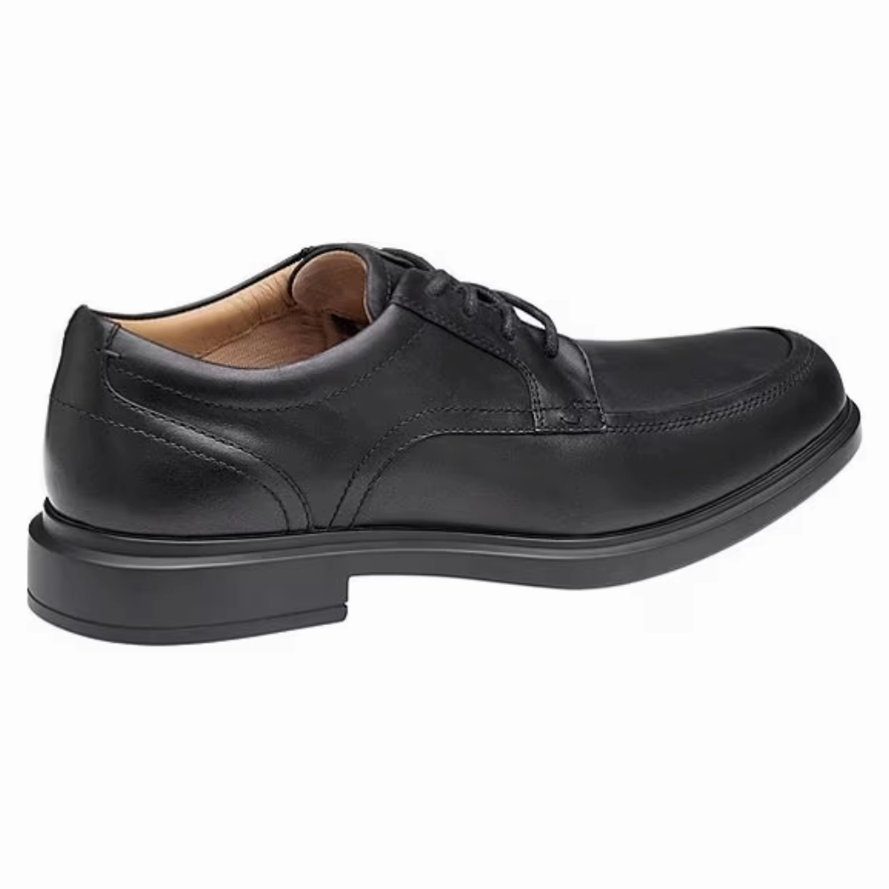 Wide Lace Up Oxfords Johnston & Murphy Stanton 2.0 Black Full Grain Lace-Up Shoe (Men's)