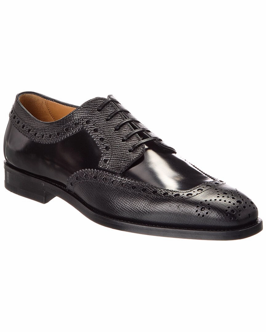 Ferragamo Frisco Leather Oxford Colorful Oxfords