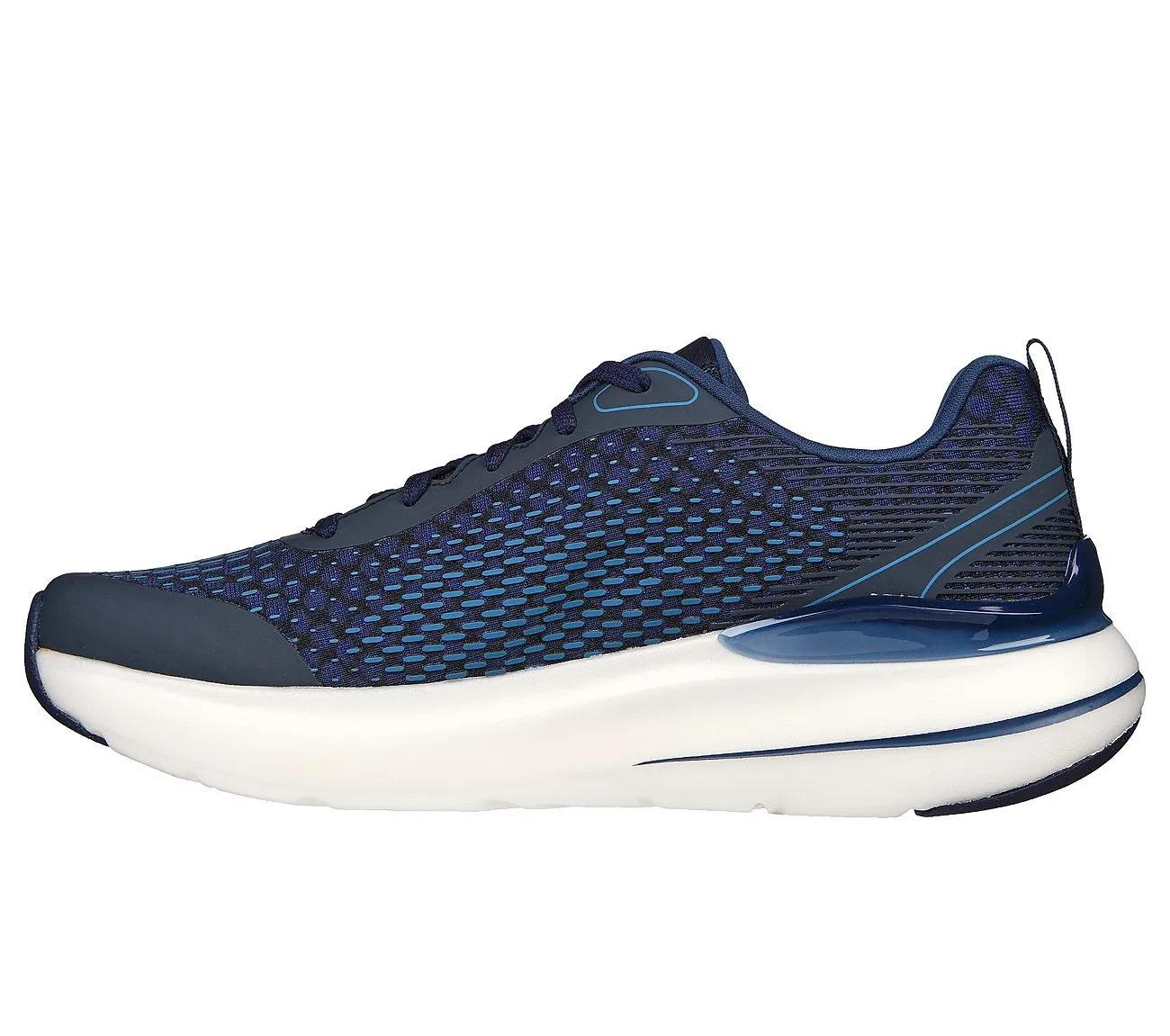 Pronation Running Shoe SKECHERS MAX CUSHIONING HYPER BURST - SYNERGY - 220651 - NVY