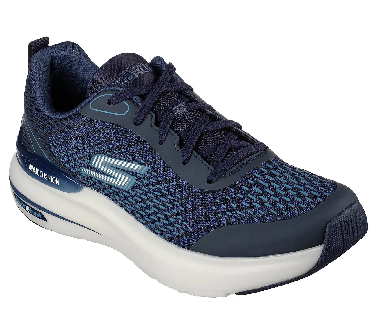 Running Shoes For Sale Near Me SKECHERS MAX CUSHIONING HYPER BURST - SYNERGY - 220651 - NVY