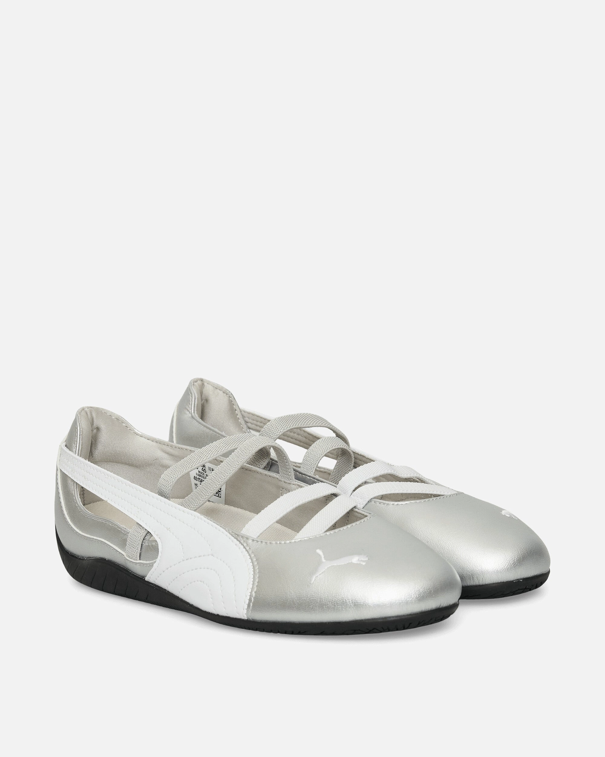 Puma Shoes Asap Rocky Women's Speedcat Ballet Metallic Shoes Silver / White