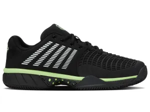 K-Swiss Express 3 Light Clay Tennis Shoe (Black/Soft Neon Green) Tennis Shoes For Flat Feet