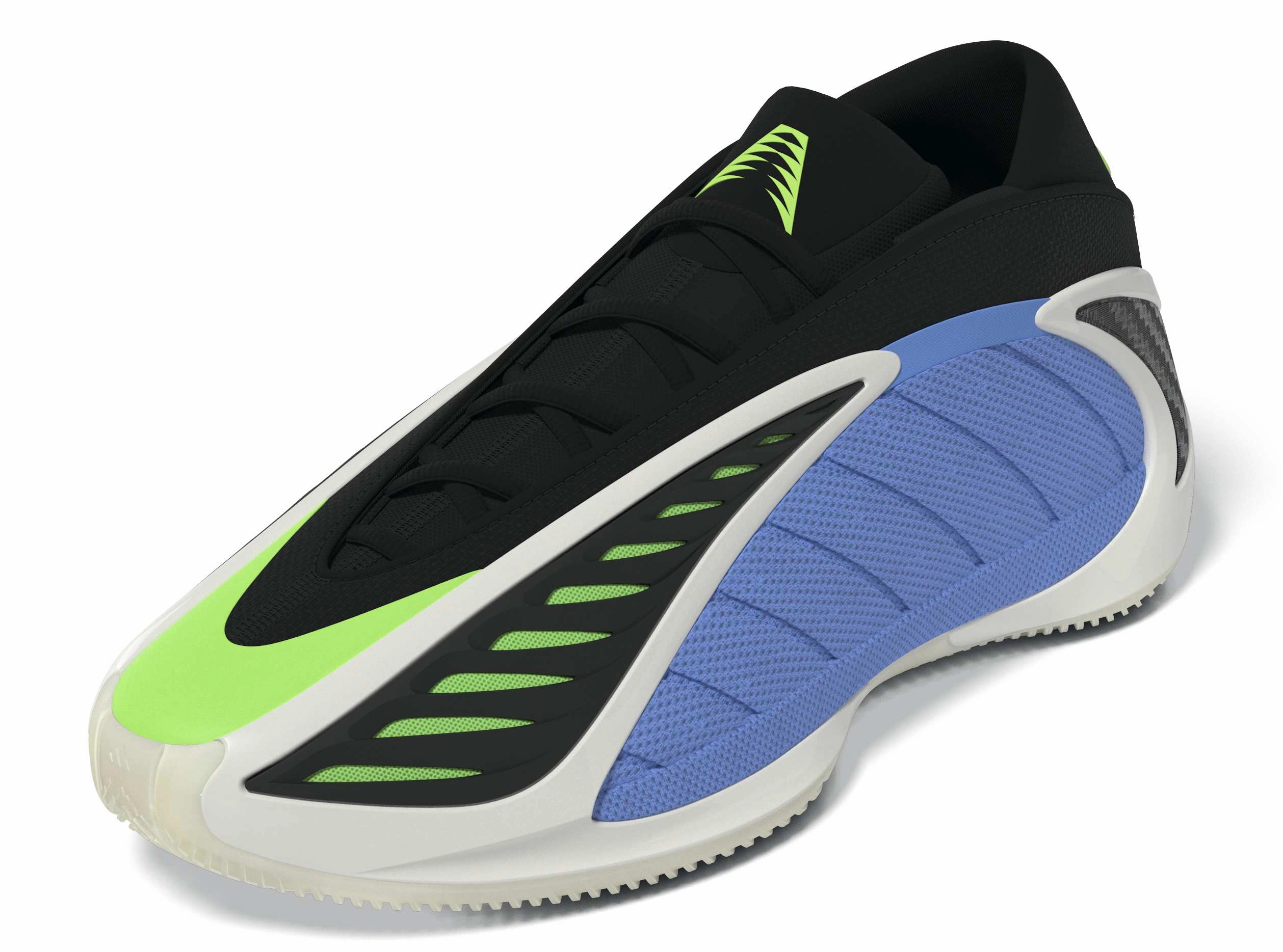 Basketball Shoes Size 7y ADIDAS ANTHONY EDWARDS 2 BLUEFUS/ZEFROMT/LIMBUR JR4359