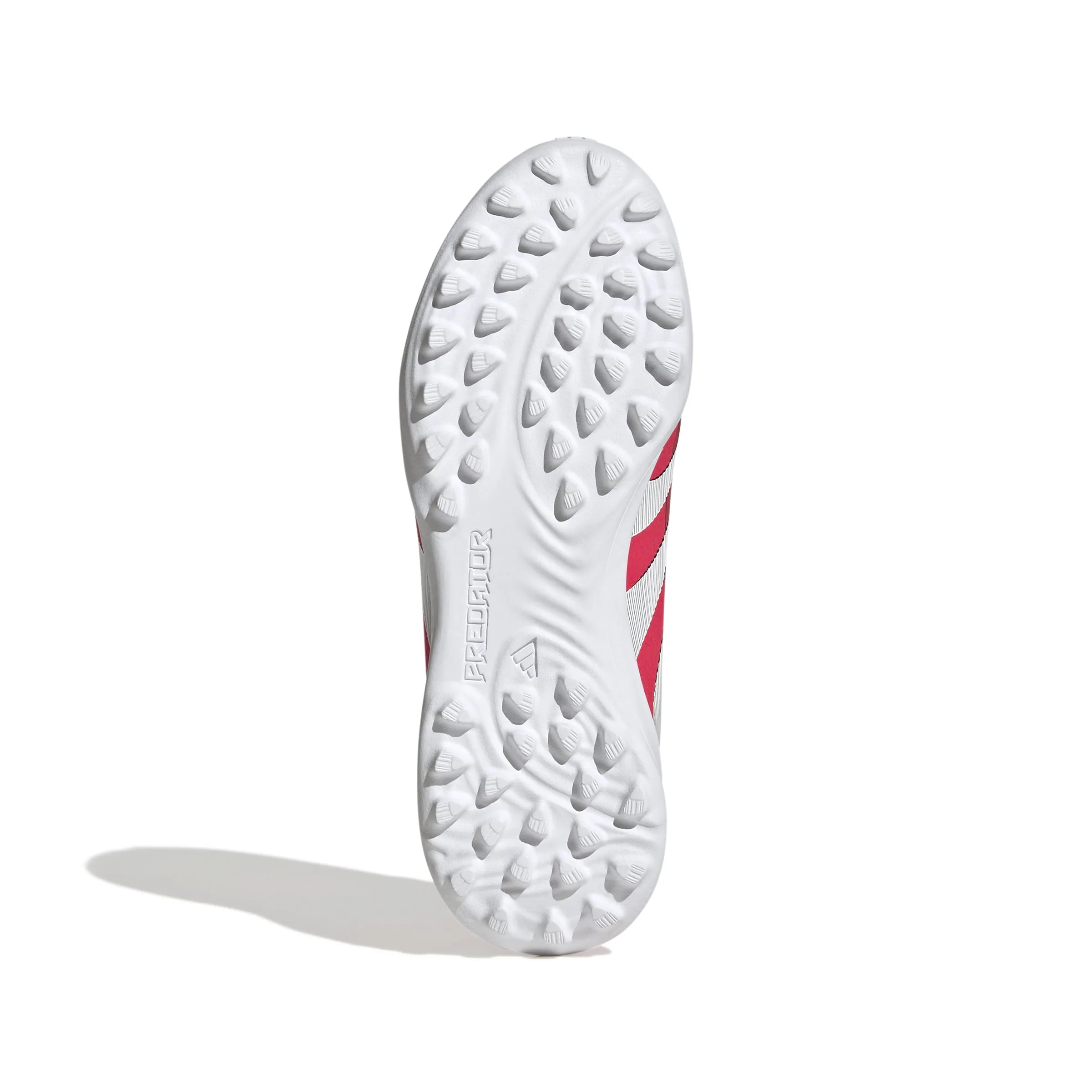 League Laceless Firm/multi-ground Soccer Cleats adidas Junior Predator League TF Turf - lucid red/ftwr white/core black