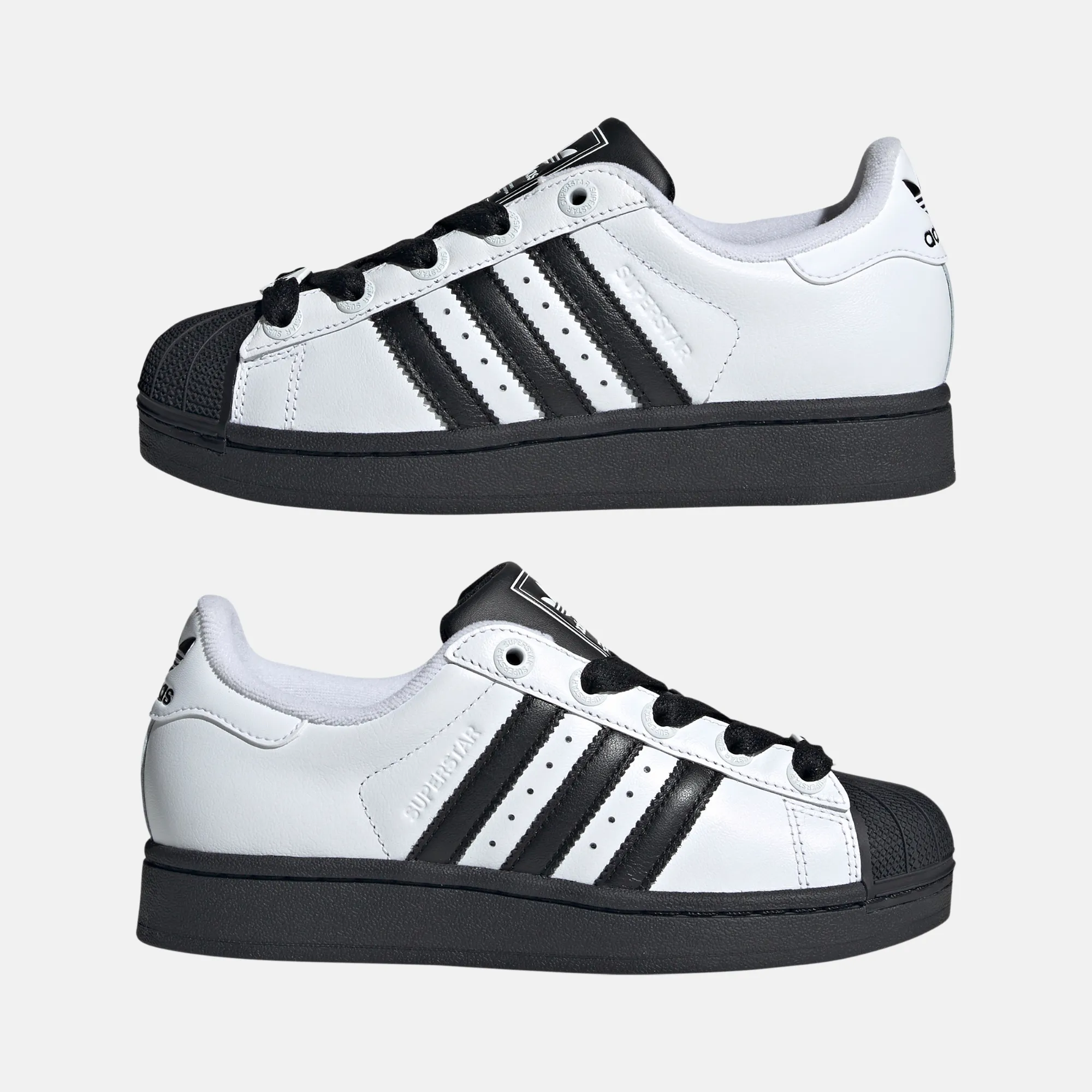 Youth Adidas Wrestling Shoes Adidas Kids' Superstar II White (GS)