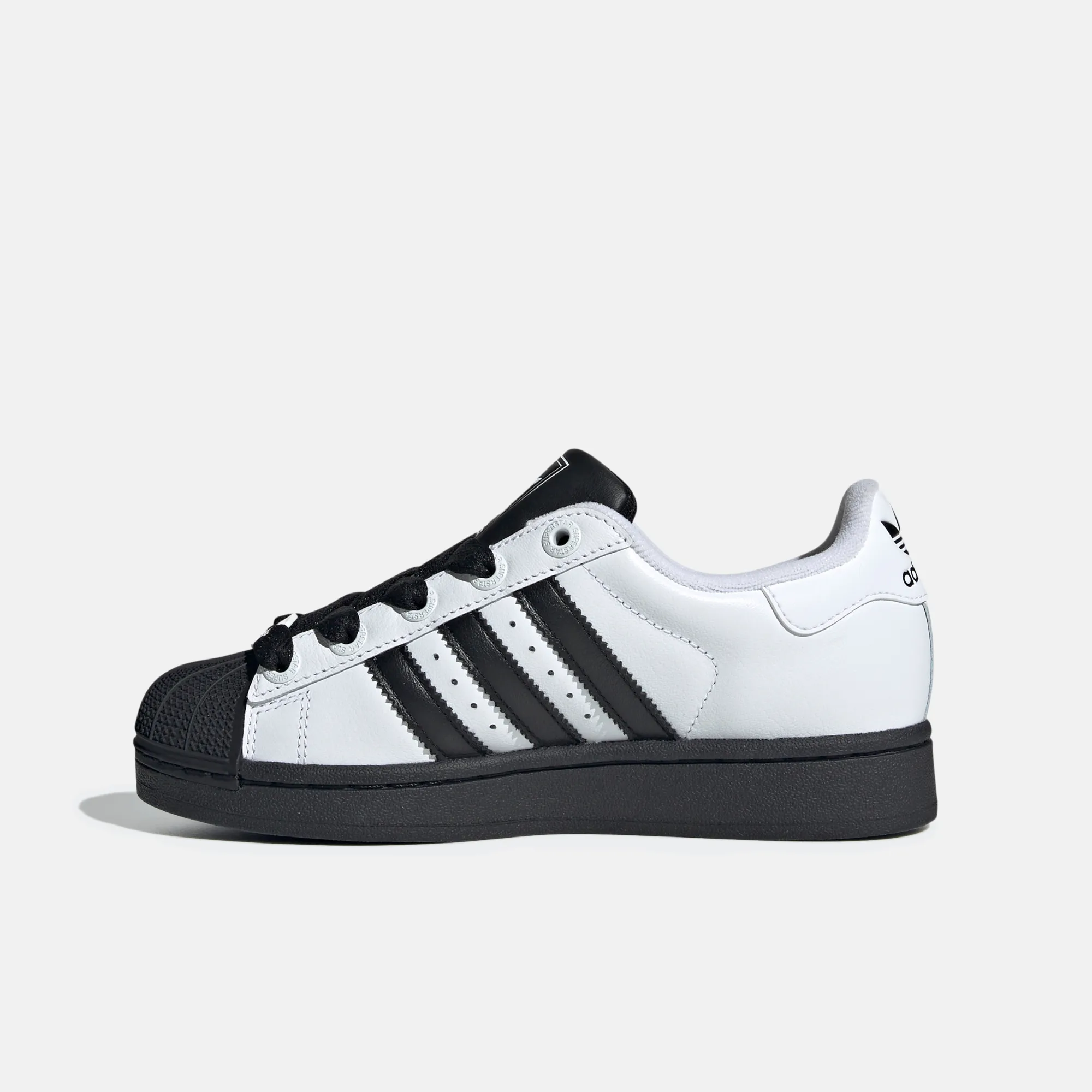 Adidas Kids' Superstar II White (GS) Turf Soccer Shoes Adidas