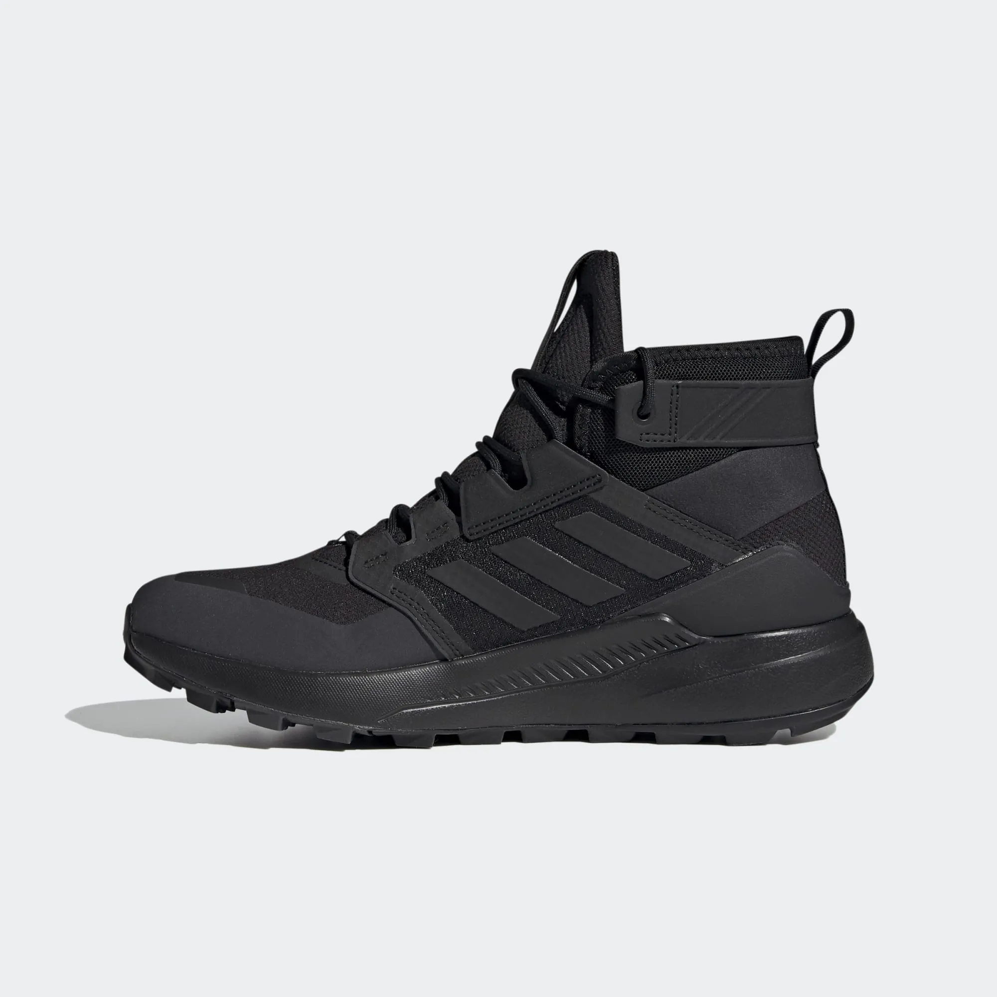 Adidas Pharrell x Terrex Trailmaker Mid GTX 'Triple Black' Top Rated Hiking Shoes