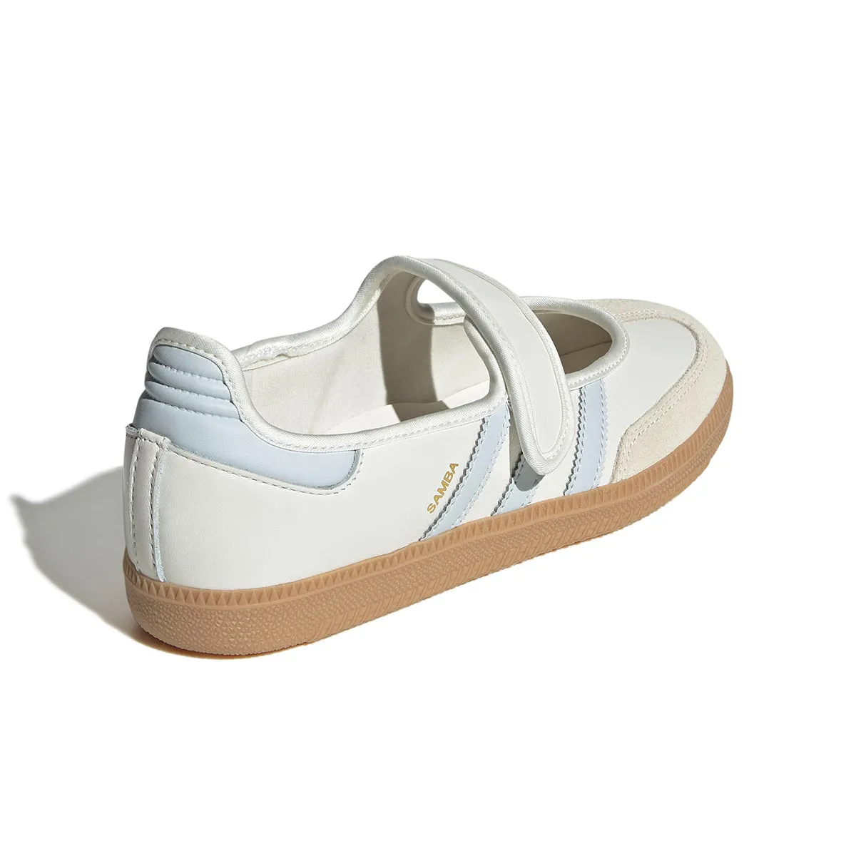 Wmns Samba Mary Jane 'Cloud White Halo Blue' Harley Quinn Shoes Adidas