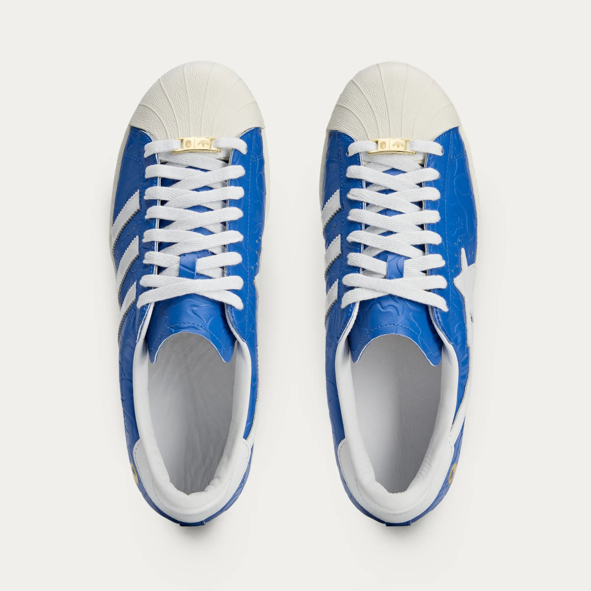 Adidas Shoes Y3 Adidas x BAPE Superstar Vintage Blue White