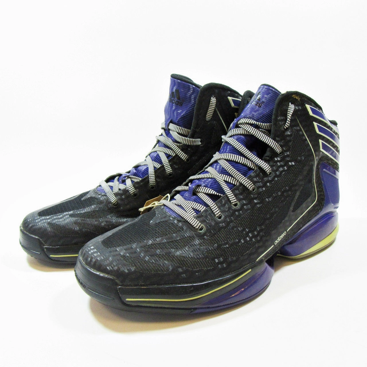 Shiny Basketball Shoes ADIDAS Adizero Mi Non Marking