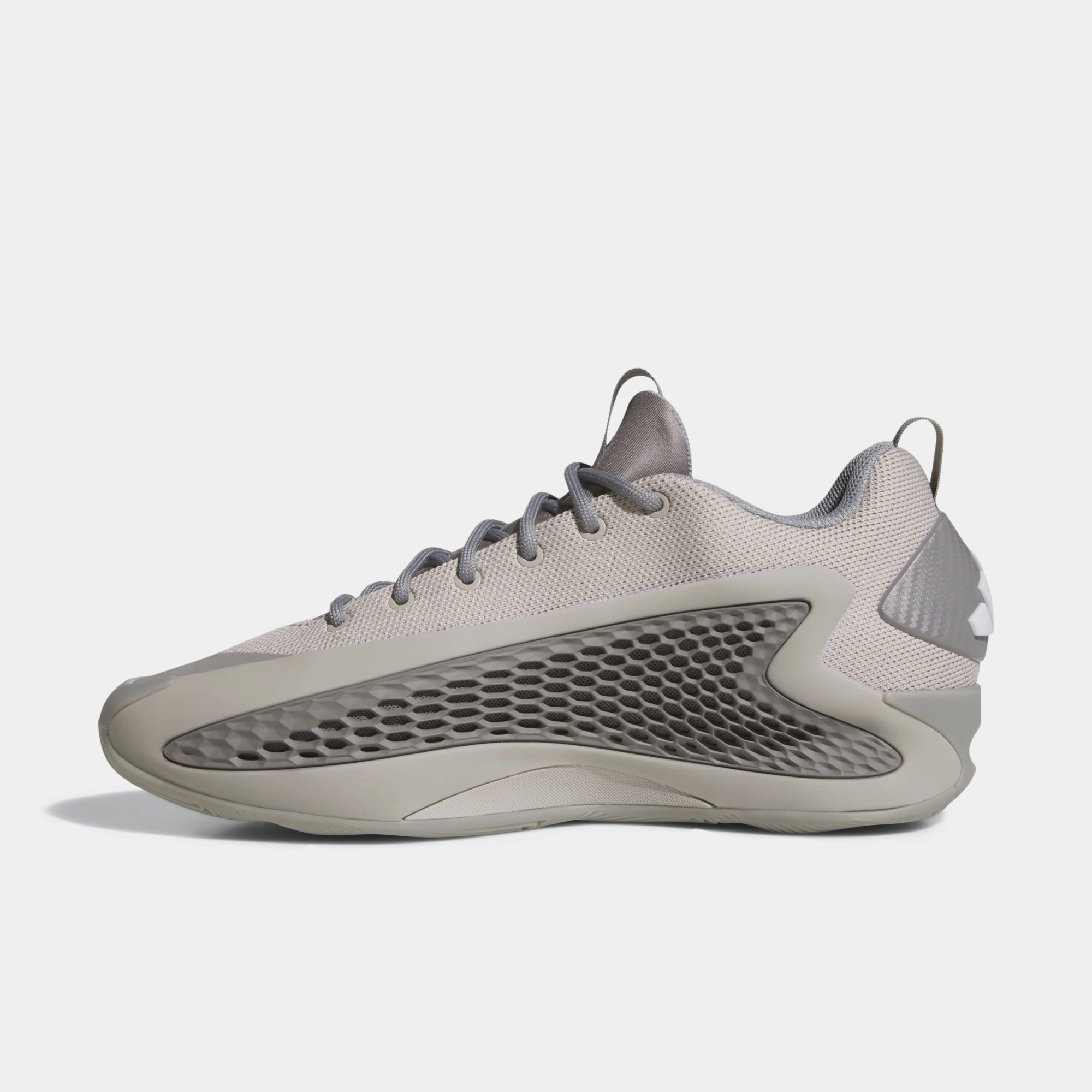 Adidas Anthony Edwards 1 Low Metal Grey Off Brand Basketball Shoes