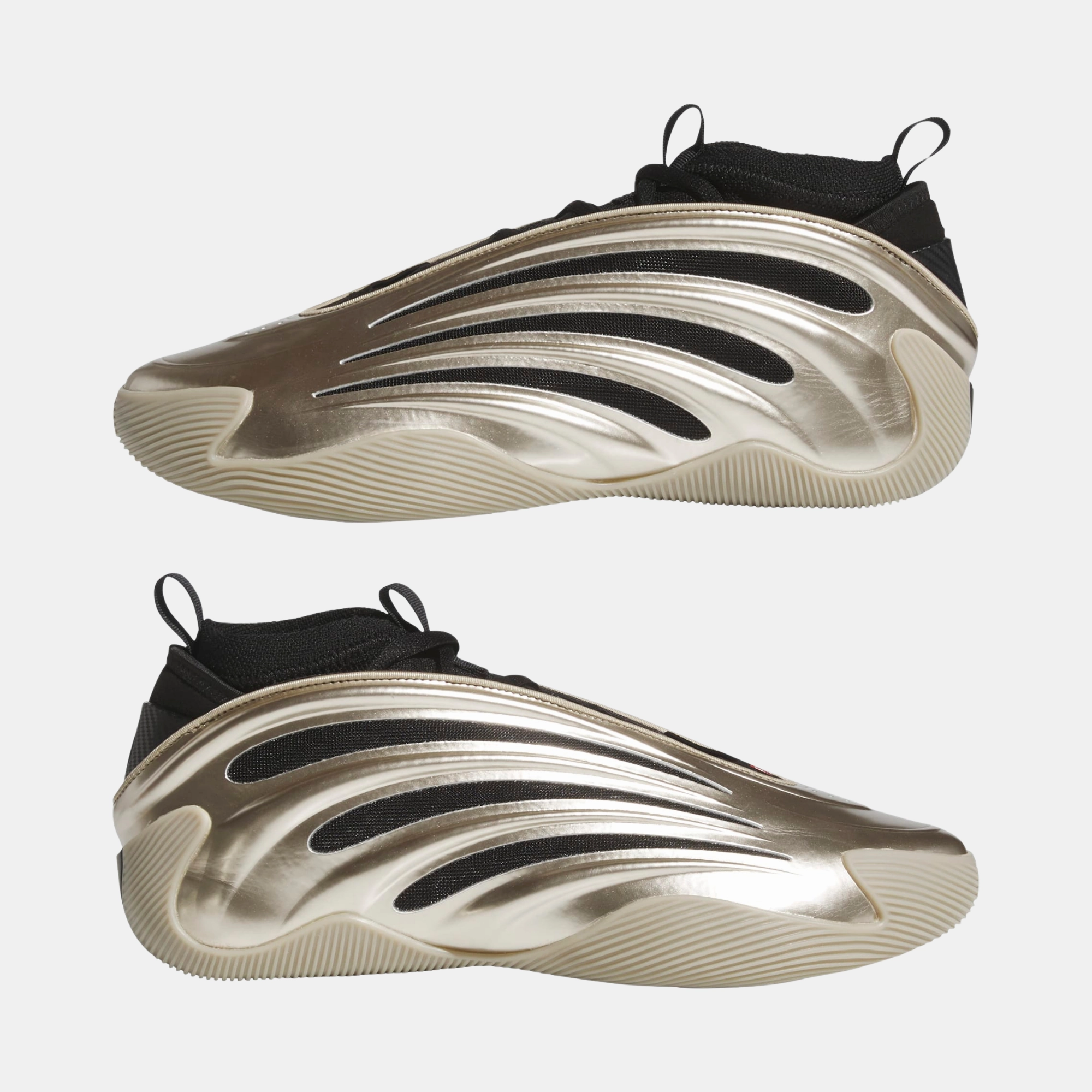 Adidas Harden Volume 9 Cyber Metallic Little Basketball Shoes