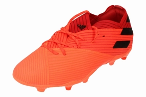 High Top Soccer Cleats Indoor Adidas Nemeziz 19.1 FG Junior Football Boots EH0498