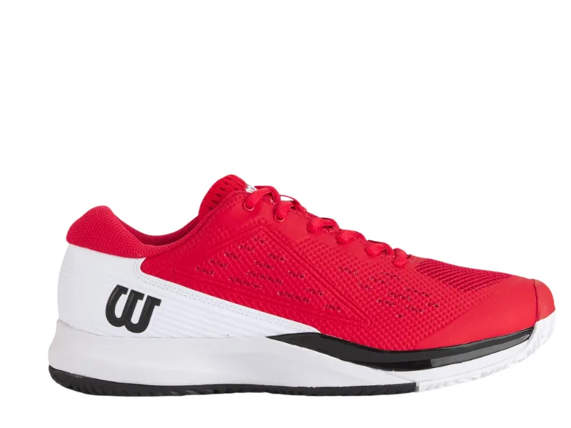 Wilson Rush Pro Ace Clay Mens Tennis Shoe (Infrared/White/Black) Reebok High Top Tennis Shoes