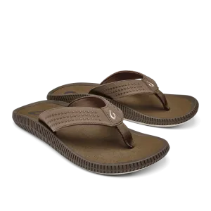 Olukai Men's Ulele Brown Keen Whisper Sandals