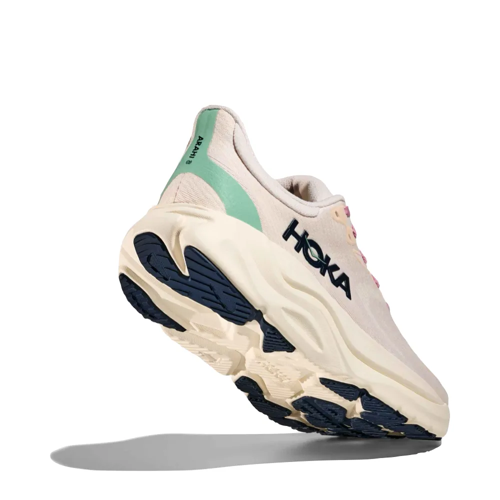 Santa Fe Hoka Women's Arahi 8 Sneaker in Rose Cream/Alabaster