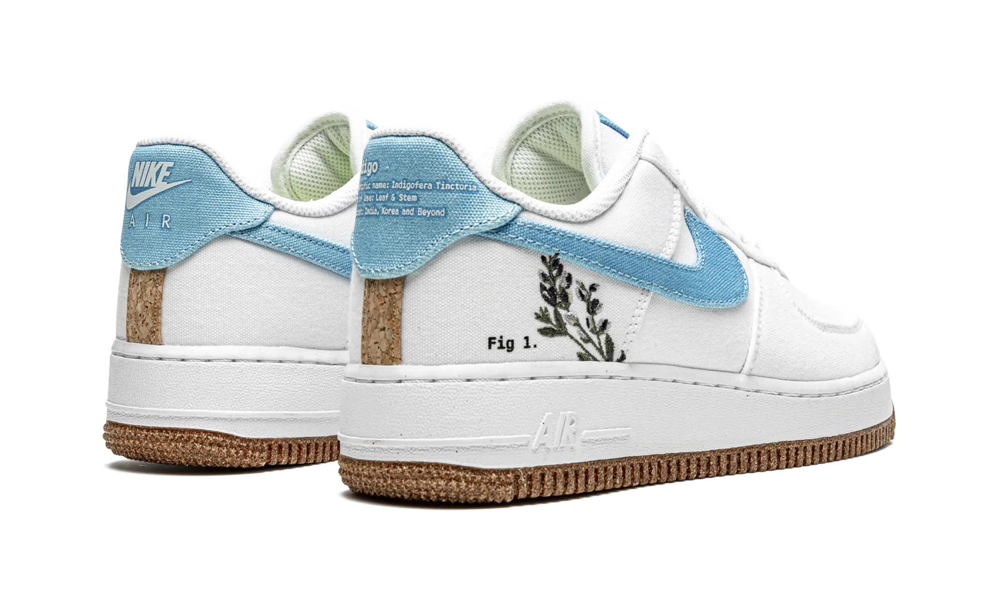 Little Nike Shoes AIR FORCE 1 LO '07 MNS WMNS "Indigo"