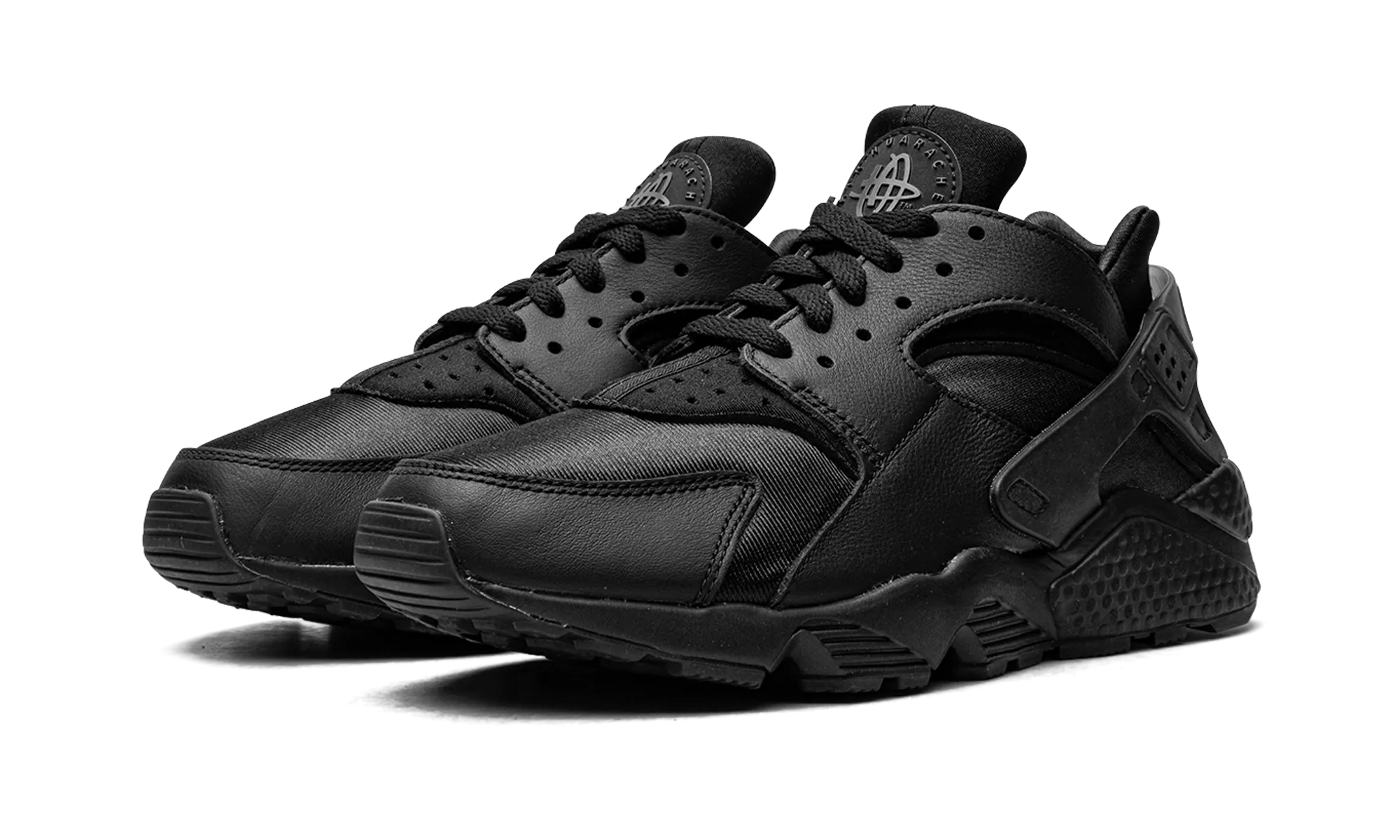 Soccer Turf Shoes Nike AIR HUARACHE MNS WMNS "Triple Black"