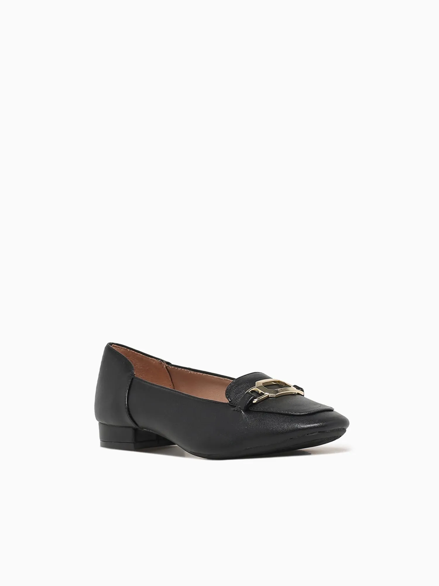 Plaid Loafers Celine Black