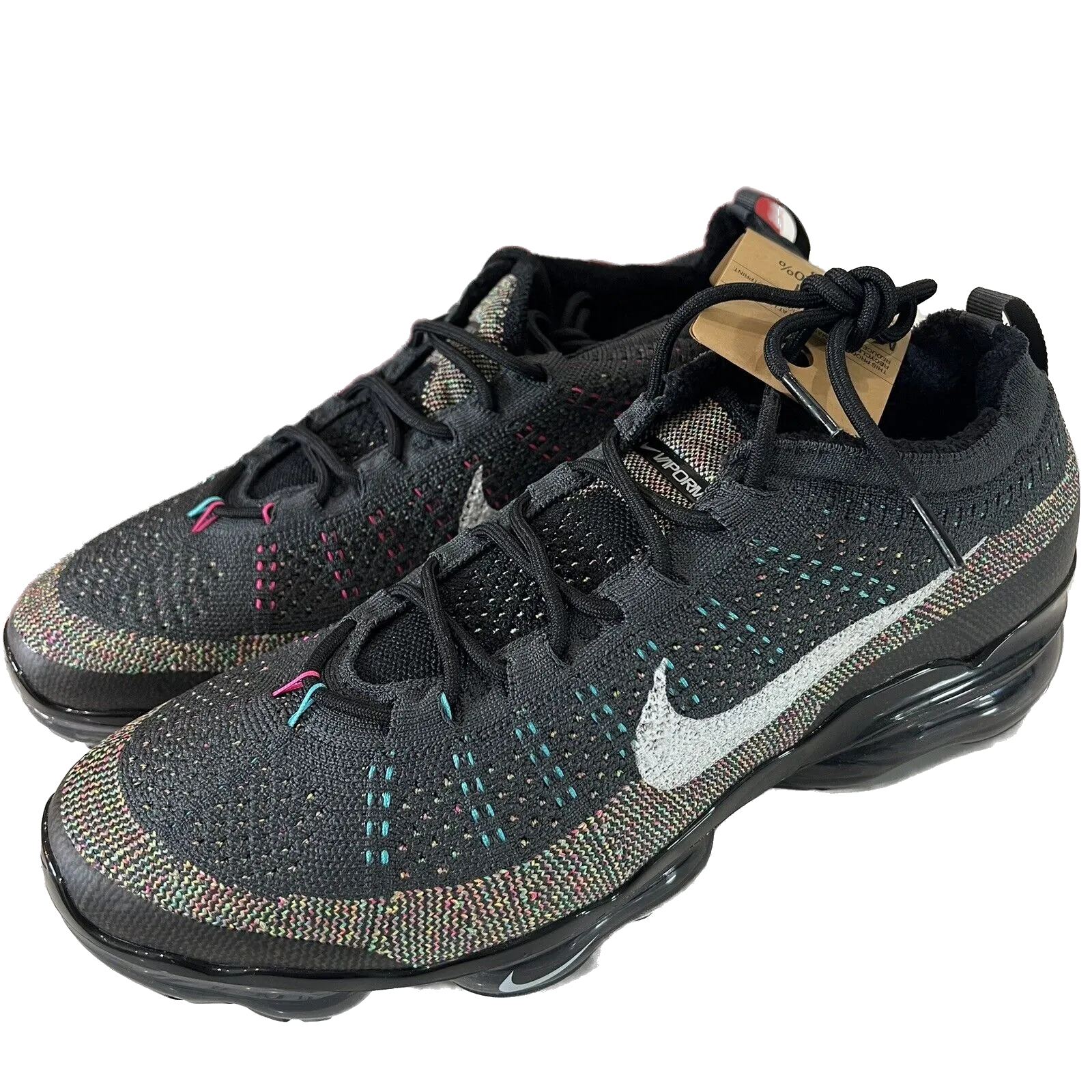 Nike Men's Air Vapormax 2023 Flyknit Shoes - Anthracite / Black / Black / White Bo Jackson Nike Shoes Original