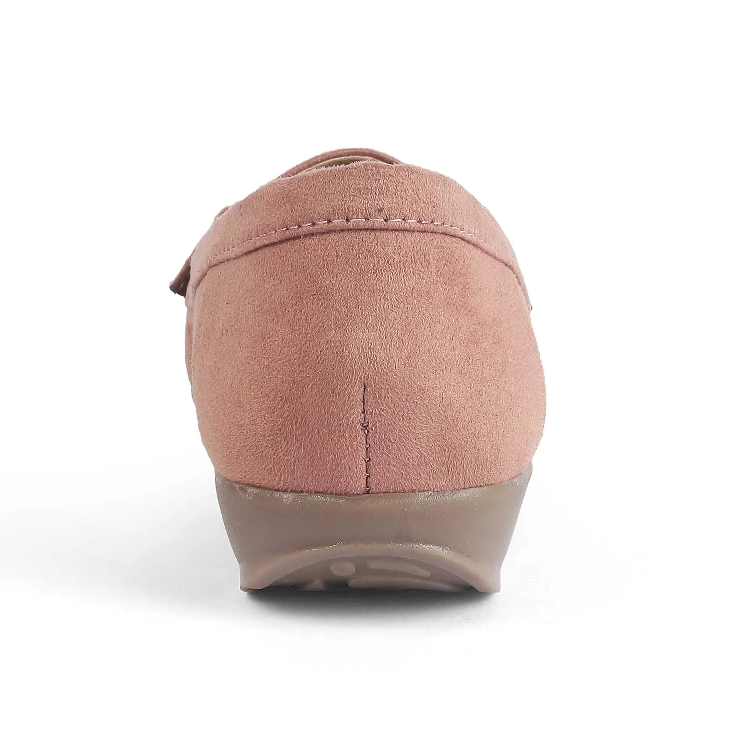 Tresmode Angie Pink Women's Casual Loafers Wide Feet Loafers