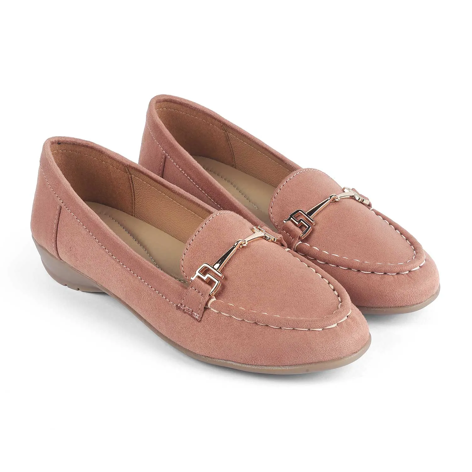 Tresmode Angie Pink Women's Casual Loafers Penny Loafers 1