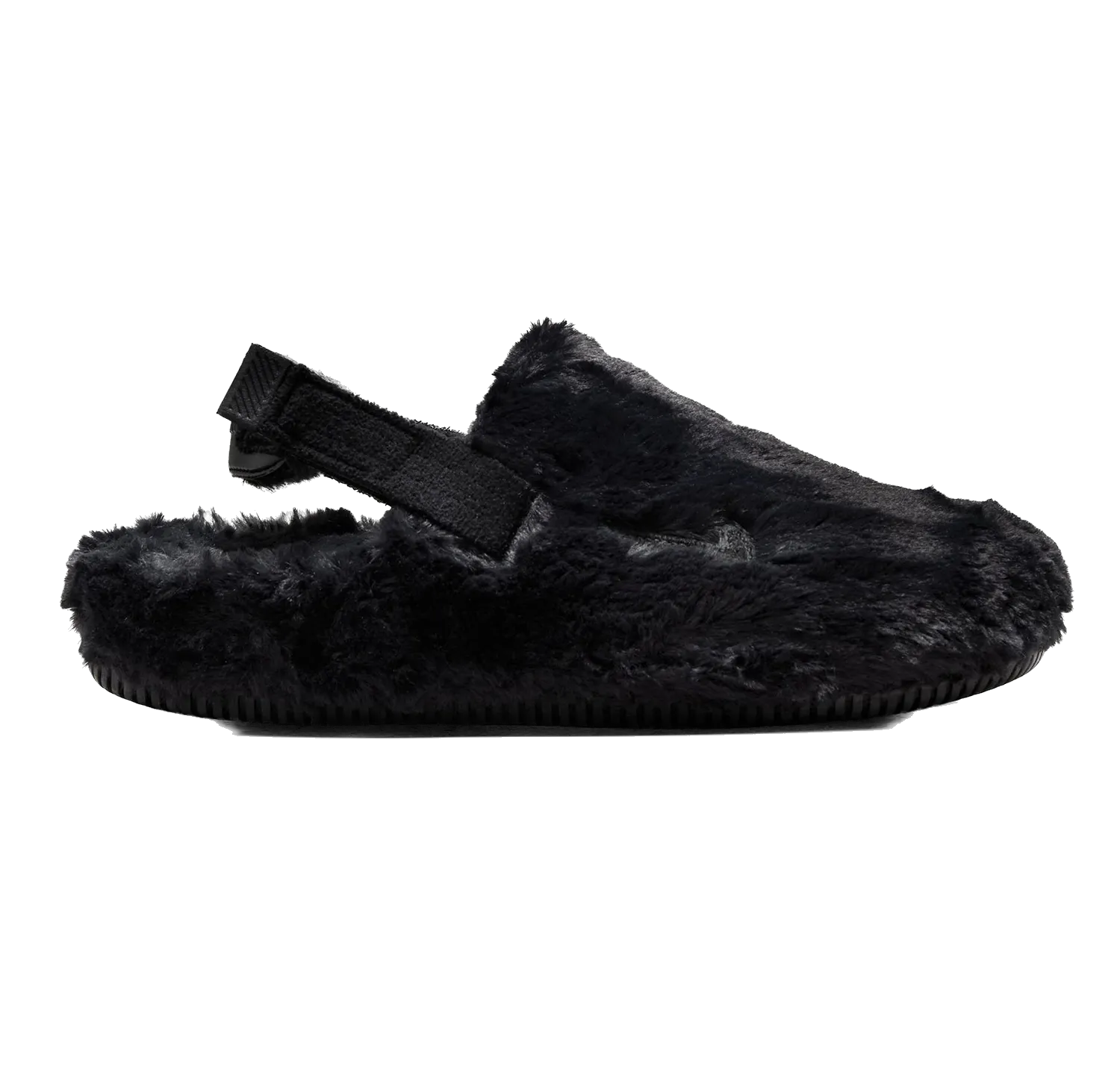 Nike Free Flyknit Running Shoes Nike Women's Calm Mule Se Shoes - Black Fur