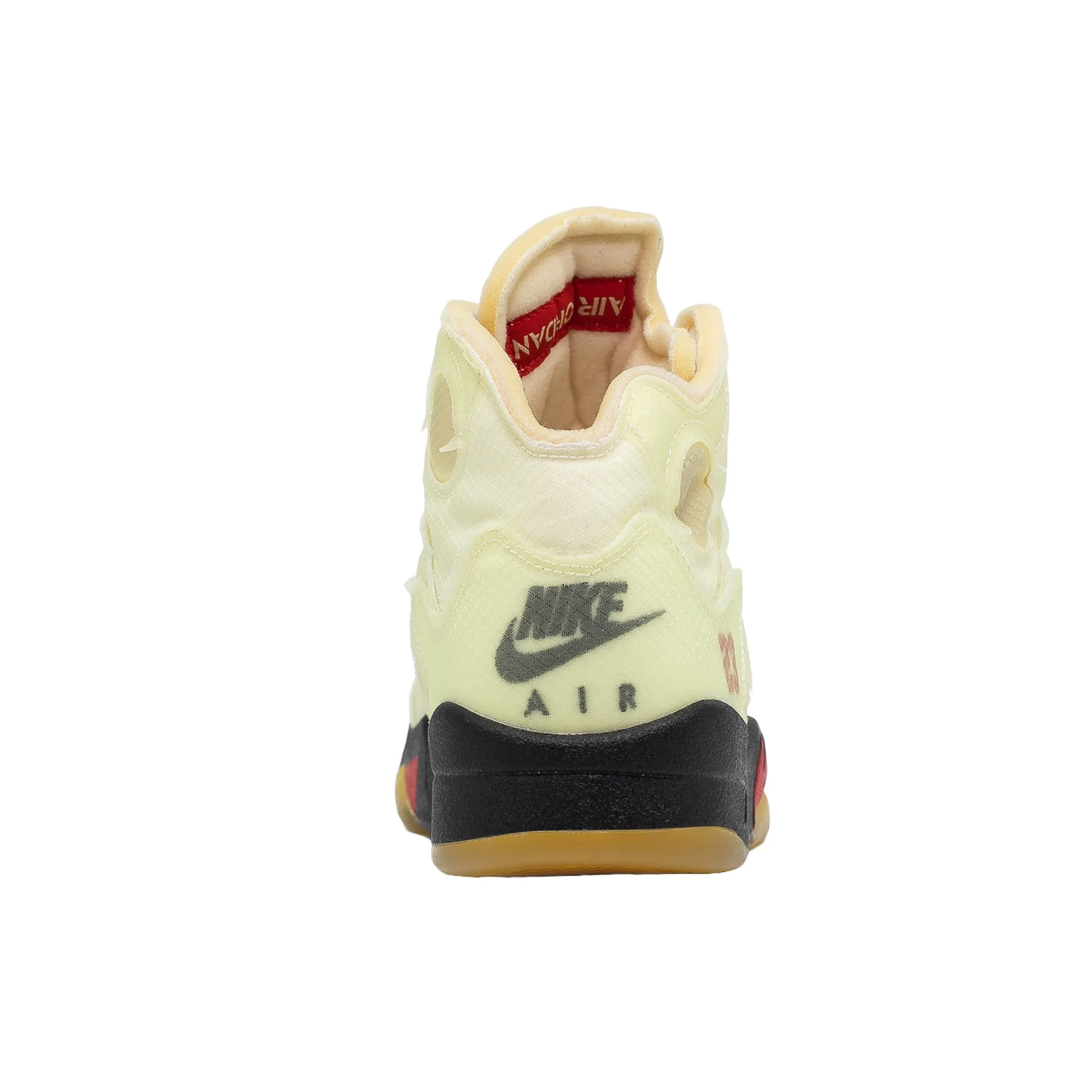 Air Jordan 5, Off-White Sail Sneakers Zumba