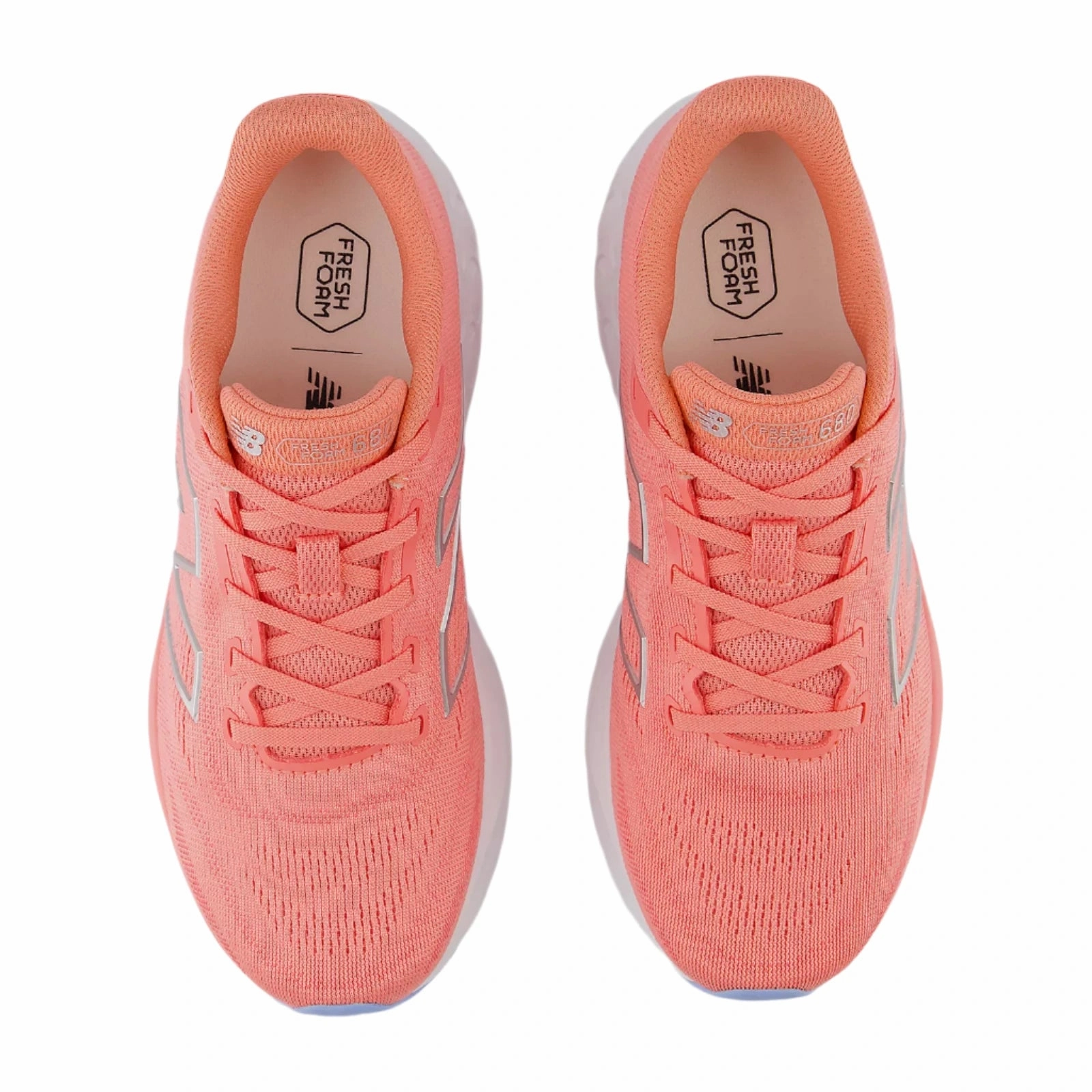 Royal Blue New Balance 574 New Balance Women's Fresh Foam 680 v8 Running Shoe - Sunfade Red