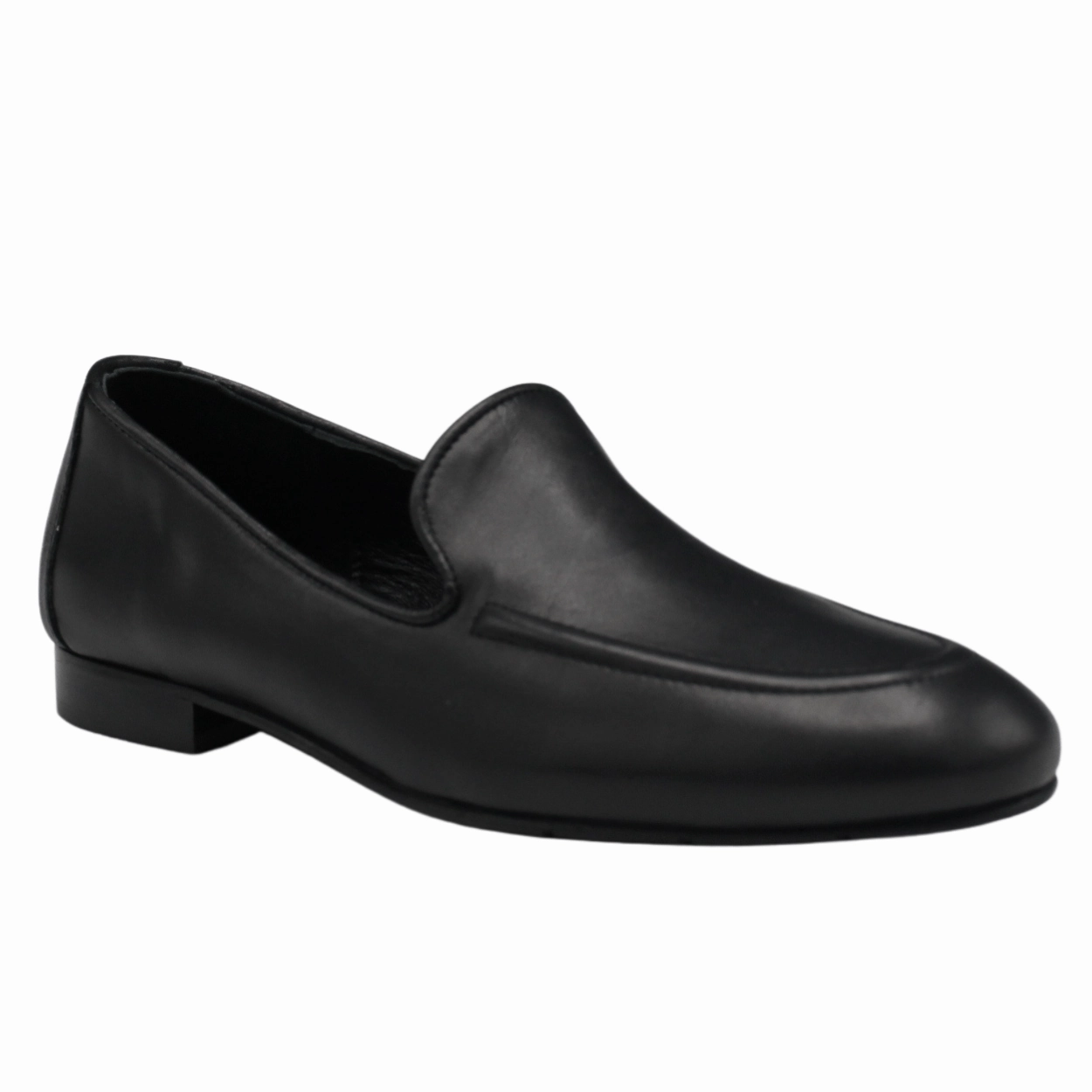 JJA69 Leather Loafer Platform Monk Strap Oxfords