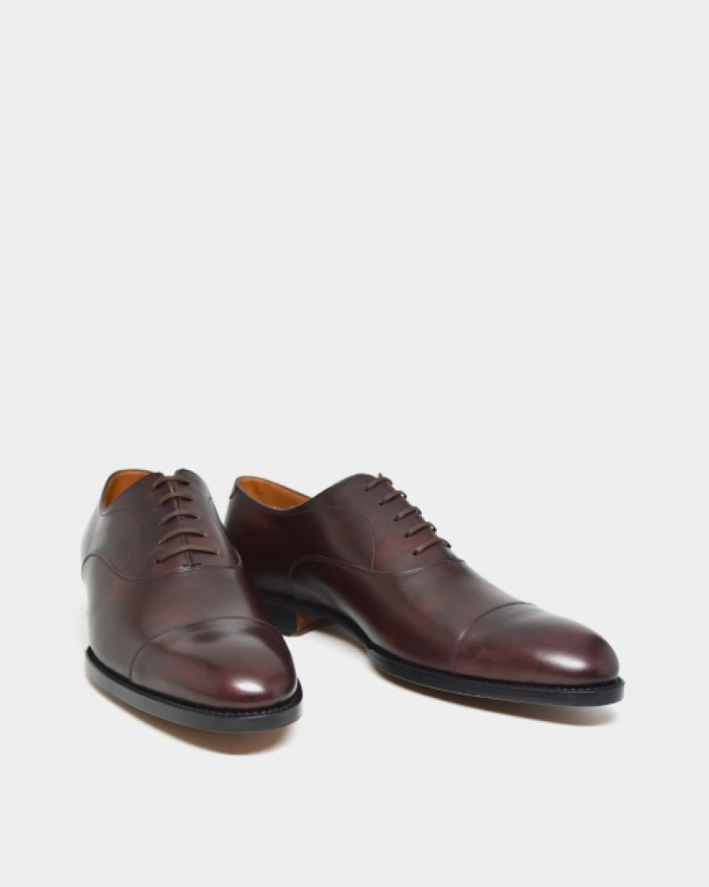 Casual Lace Up Oxfords Outlet - Richard - Museum Oxblood - City
