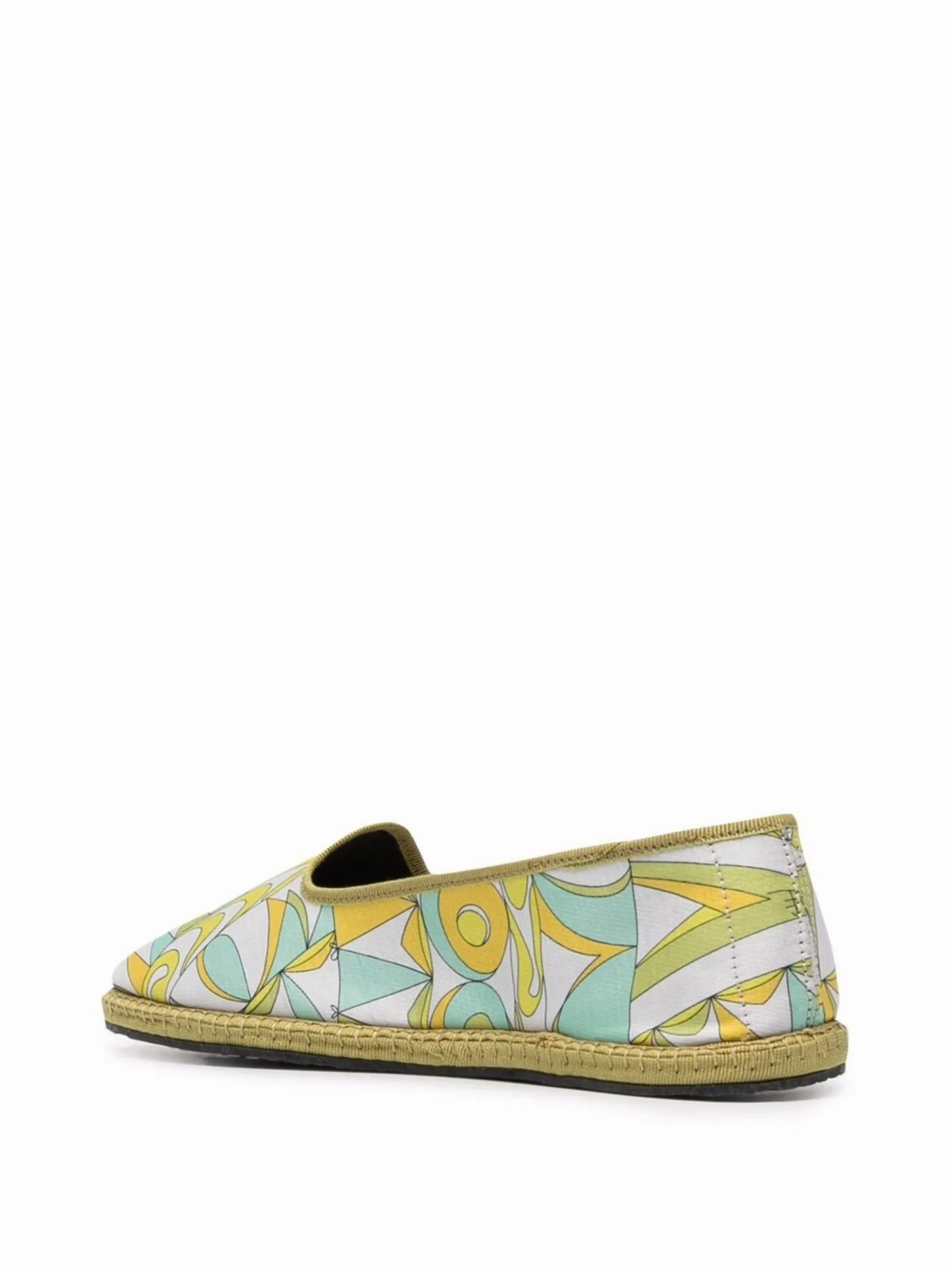 Bandierine-print ballerina shoes Cloud Nine Slippers